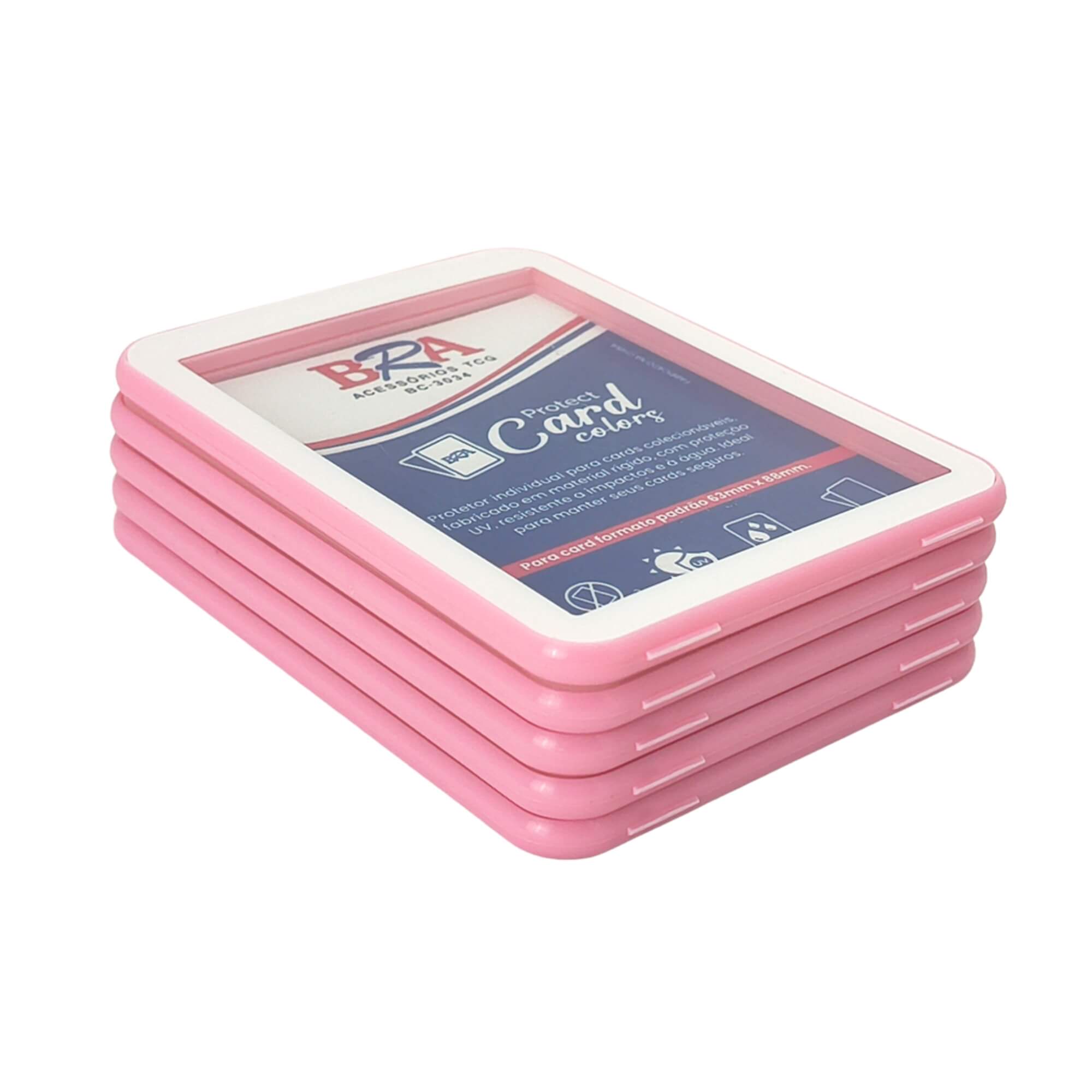 Protect Card Rosa Unitário Protetor Individual BRA - BC-3034