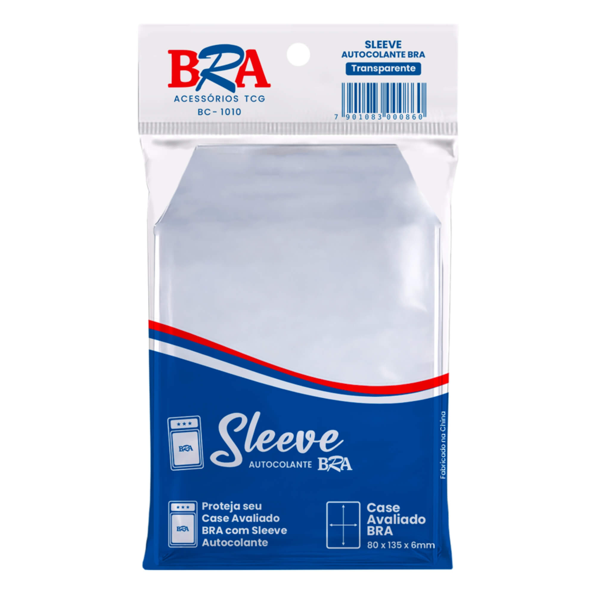 Sleeve Autocolante Case Avaliada 100 Unidades BRA - BC-1010
