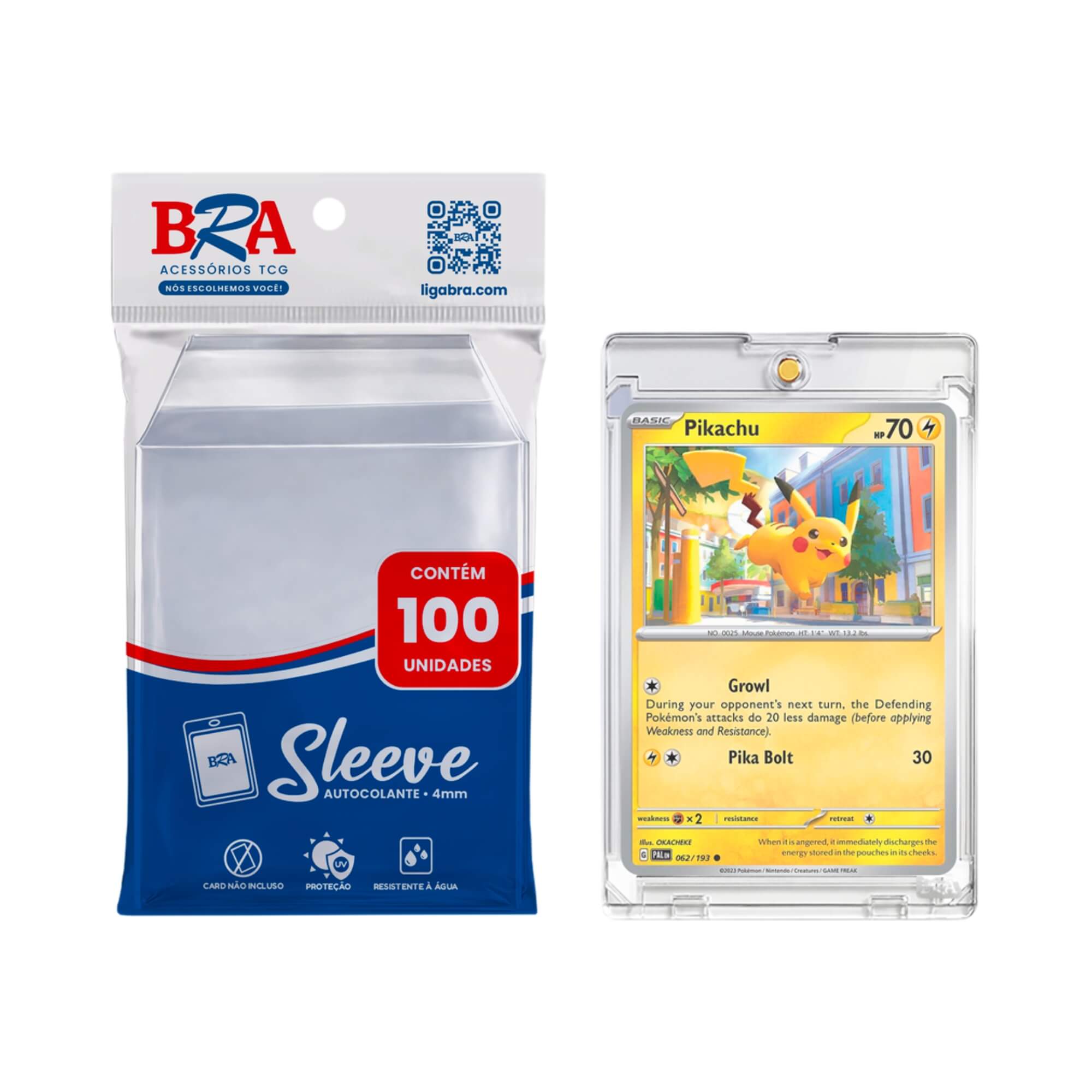 Sleeve Autocolante 4mm 100 Unidades BRA - BC-1003