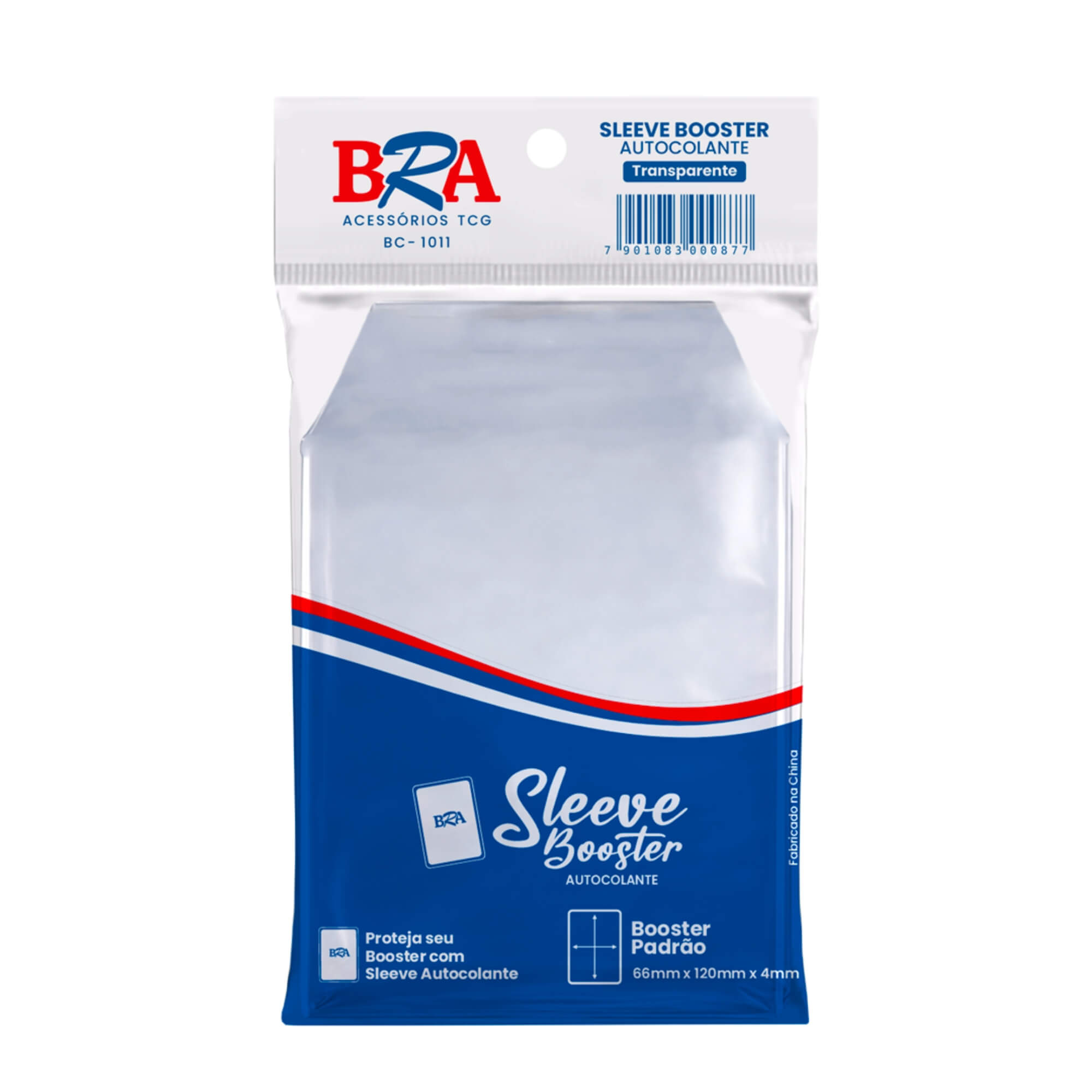 Sleeve Autocolante Booster Nacional 100 Unidades BRA - BC-1011