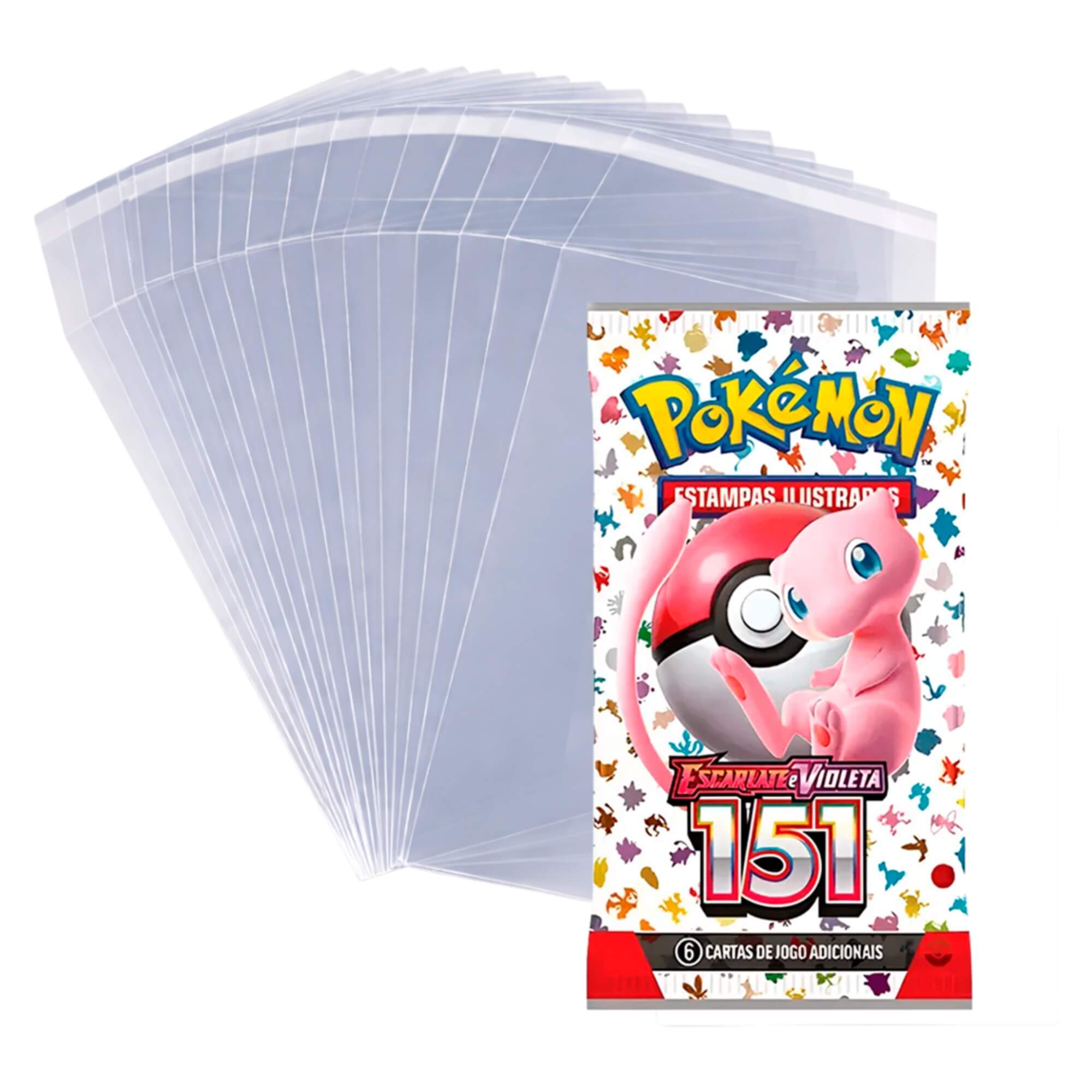 Sleeve Autocolante Booster Nacional 100 Unidades BRA - BC-1011