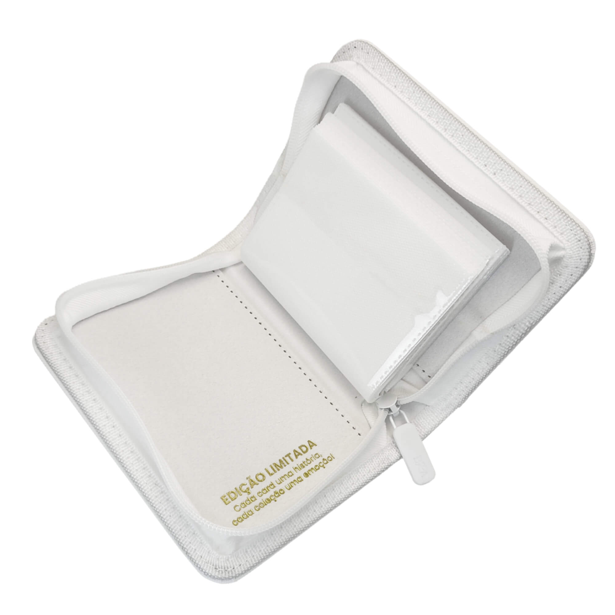 Pasta Premium 1x1 30 Folhas (Até 60 Cards) Branca BRA - BC-2073