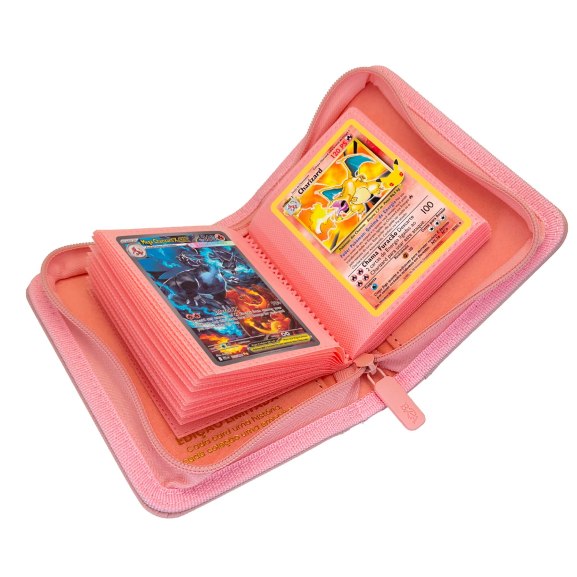 Pasta Premium 1x1 com 30 Folhas Rosa BRA - BC-2074