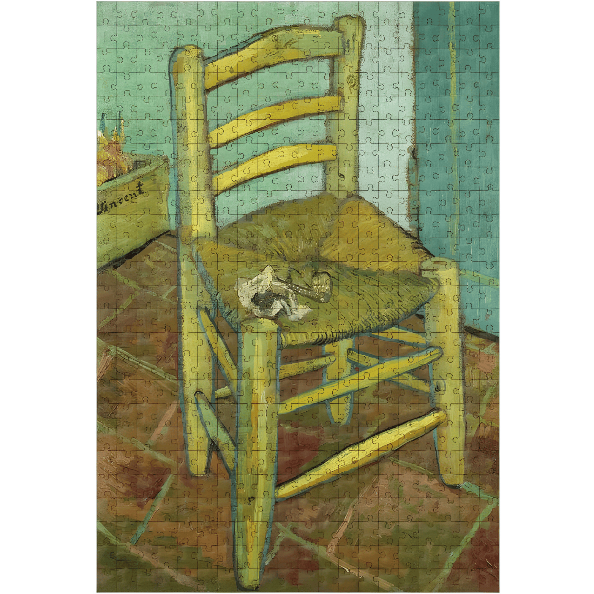 Quebra Cabeça 200 Peças A Cadeira - Van Gogh Mimo Toys 2600
