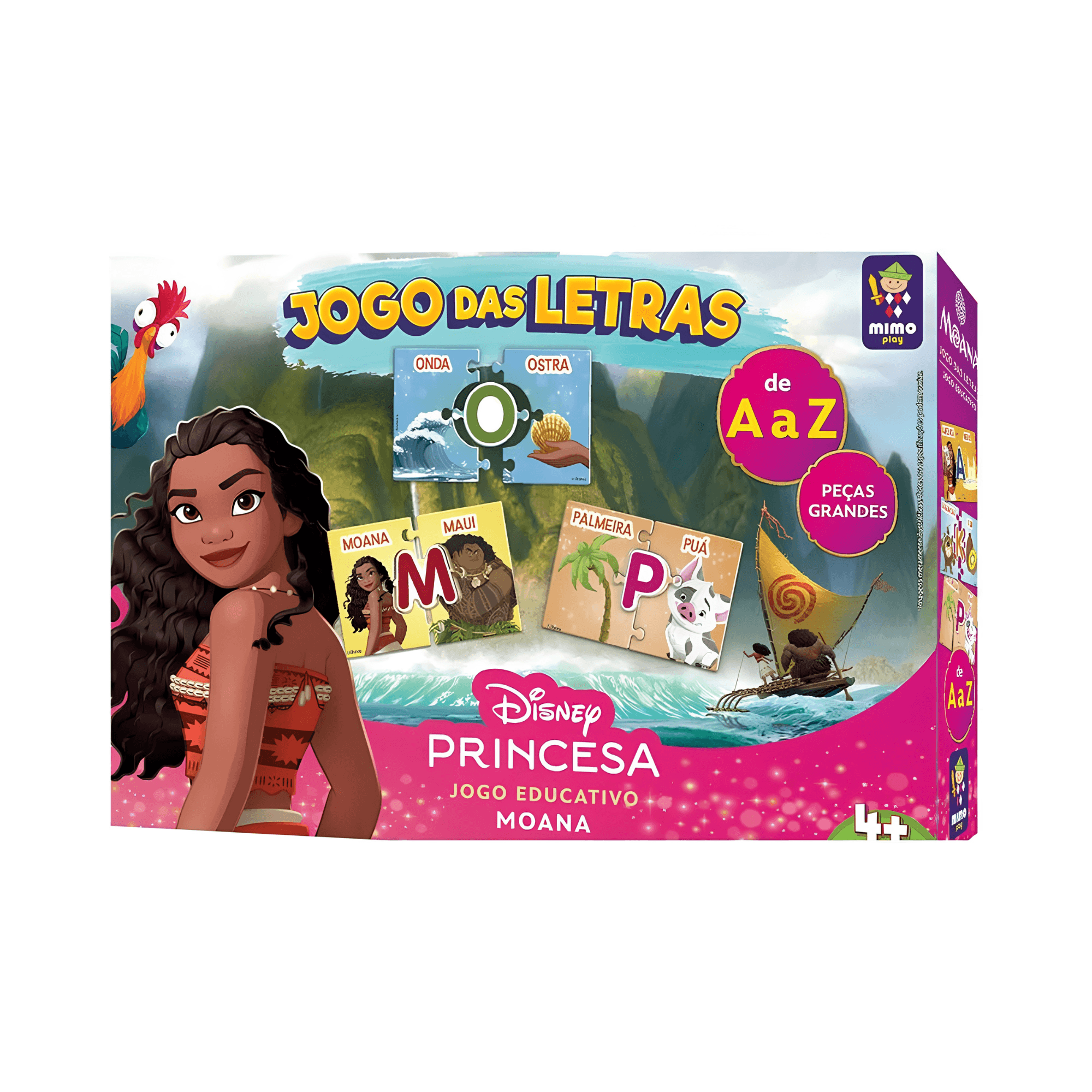 Jogos Das Letras Moana Mimo Toys 2012