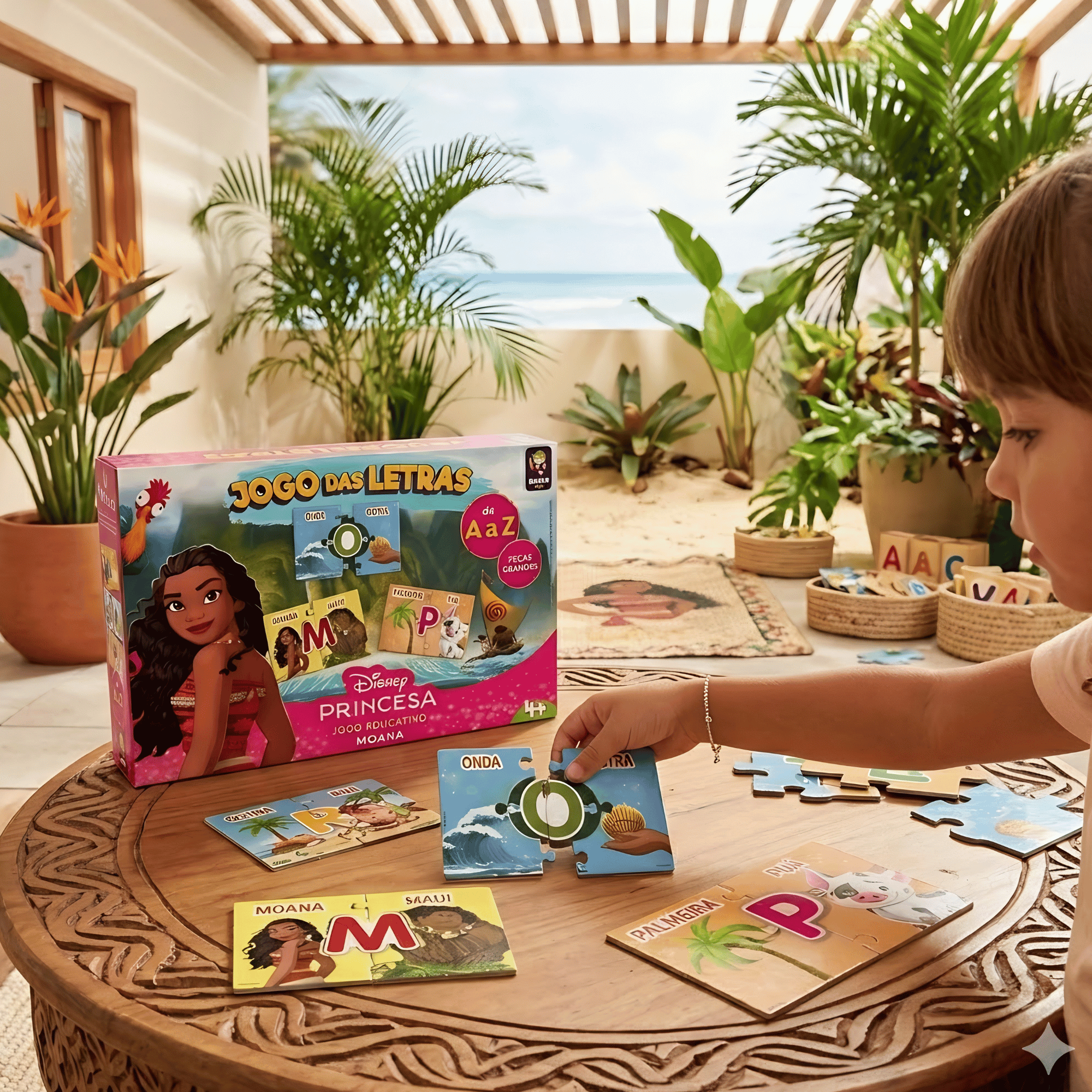 Jogos Das Letras Moana Mimo Toys 2012