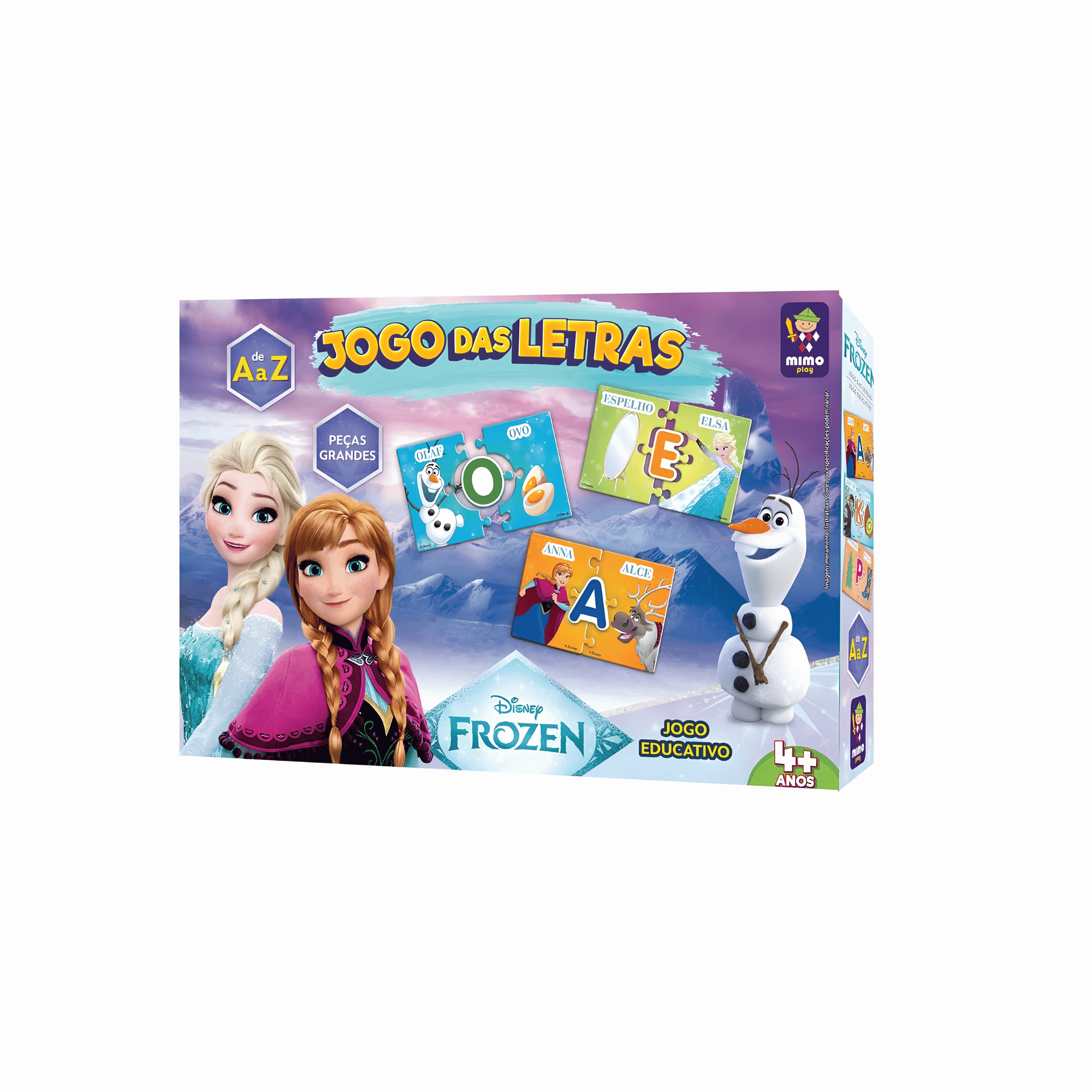 Jogo Das Letras Frozen Mimo Toys 2014