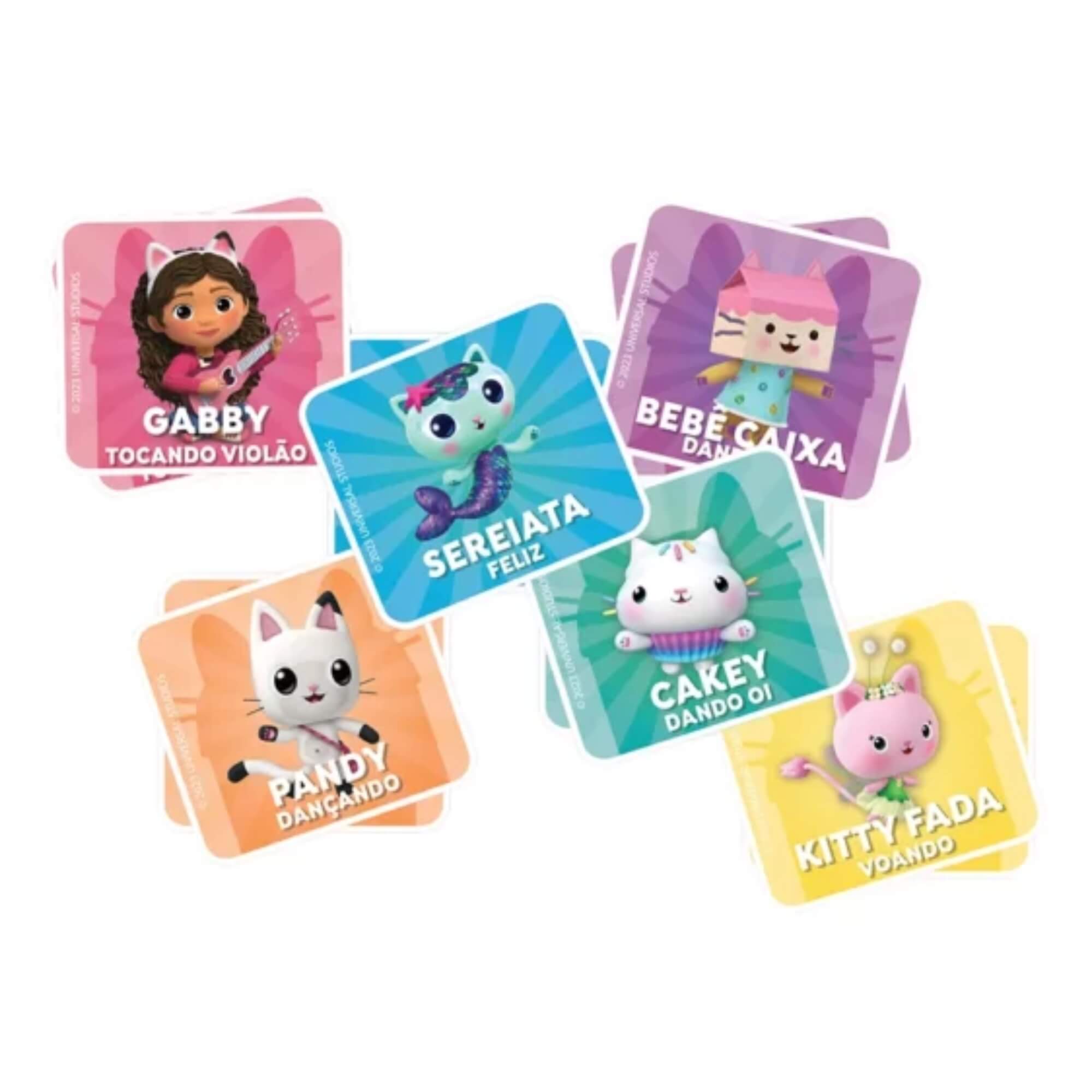 Jogo da Memória 24 Pares Casa Mágica da Gabby Mimo Toys - 2154