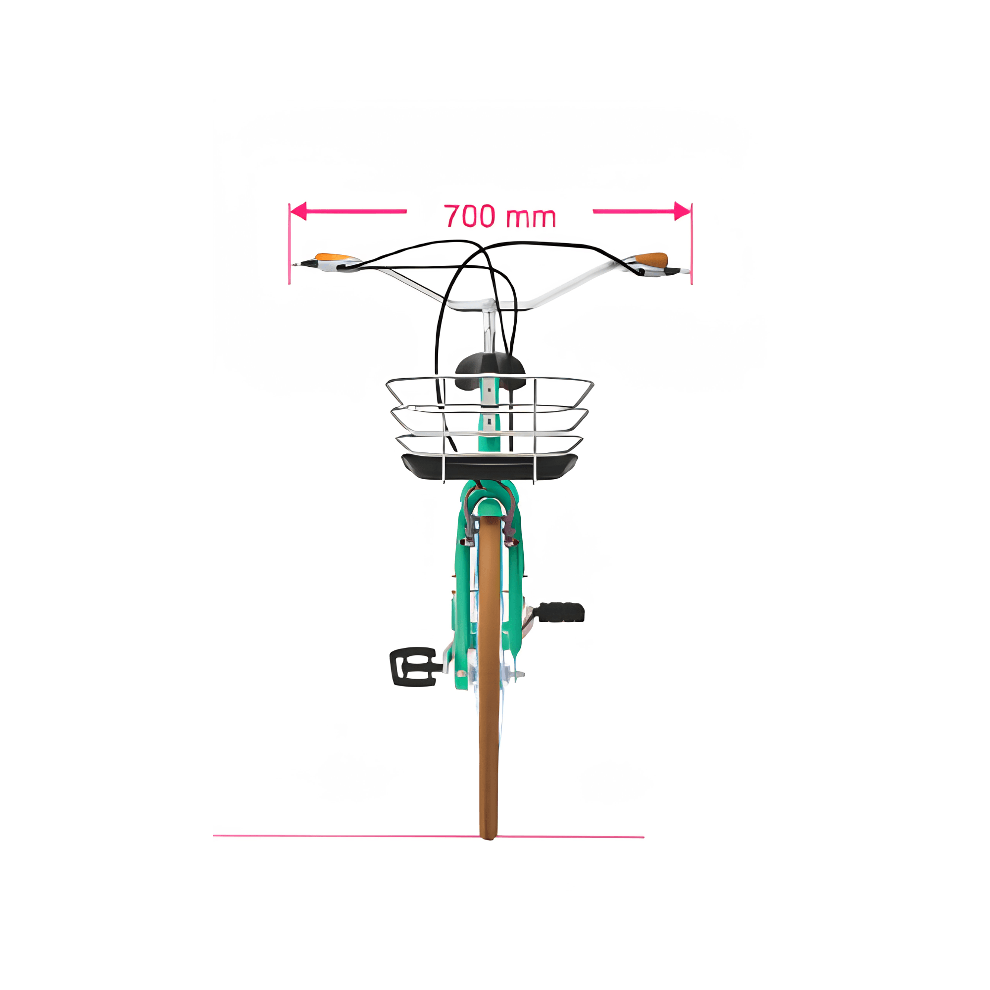 Bicicleta Aro 26 Antonella Verde Aqua Nathor - 100290160002