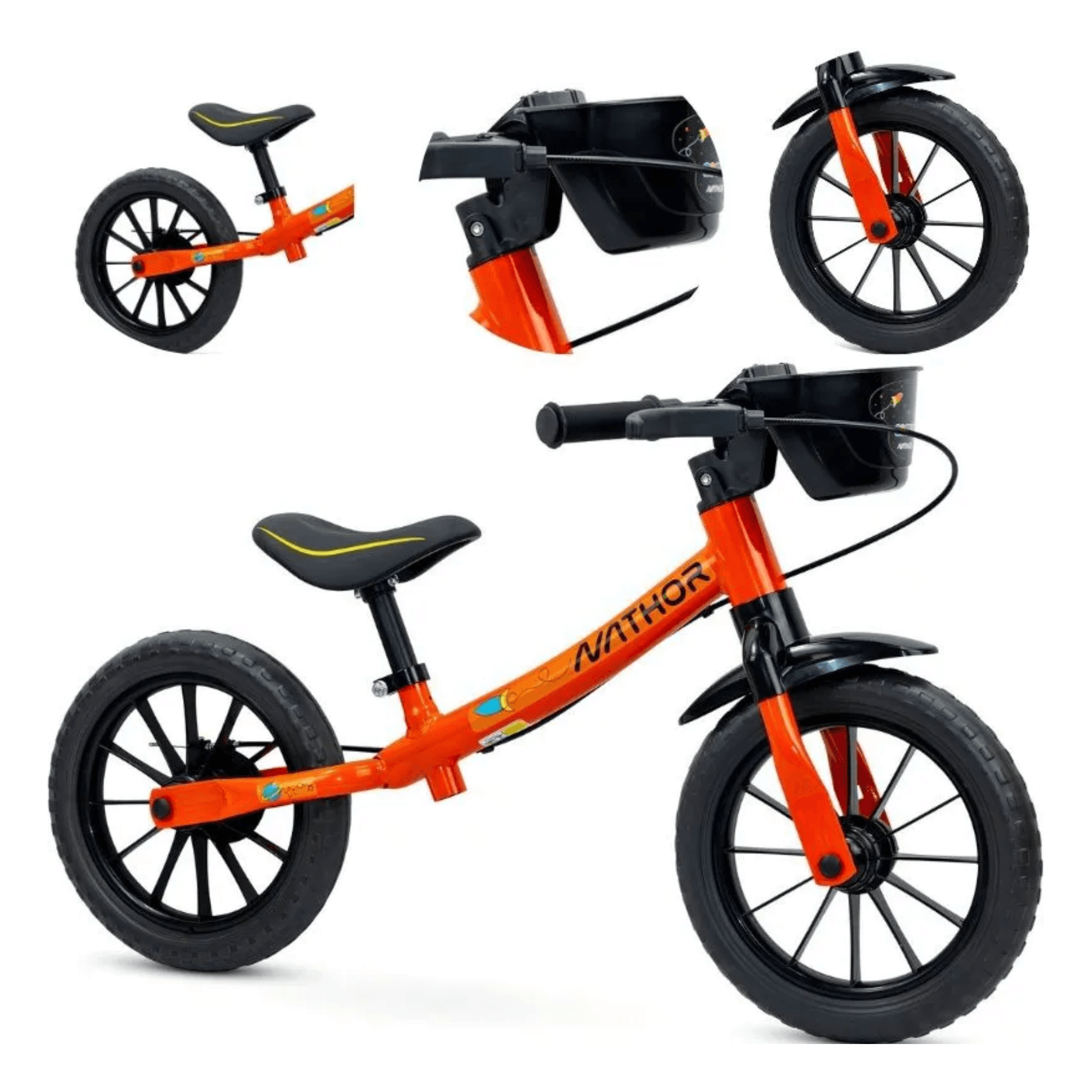 Bicicleta Infantil Balance Bike Rocket Astro 2 Nathor - 100900160017