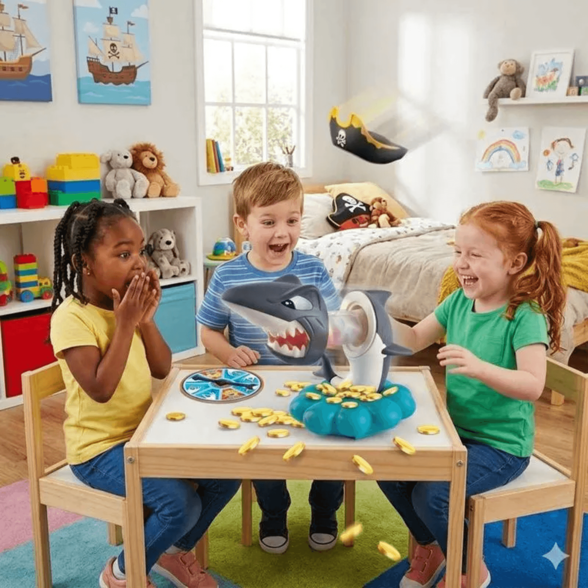 Jogo Tubarão Pirata Shark Game Infantil - Braskit 2406