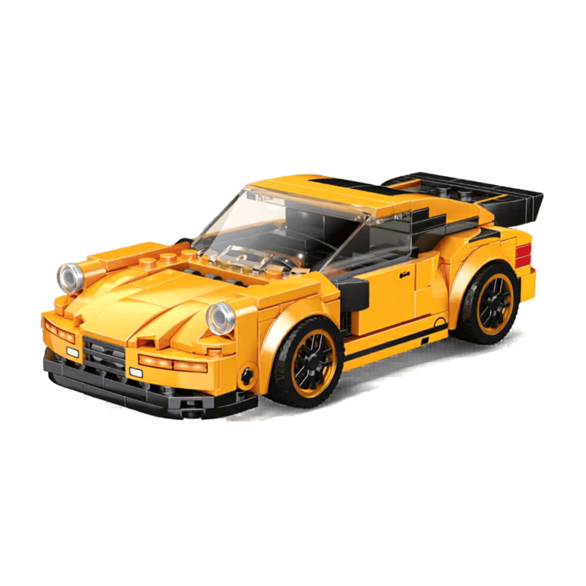 Carrinho Blocos De Montar Auto Blocks GT Kids - Braskit 4102