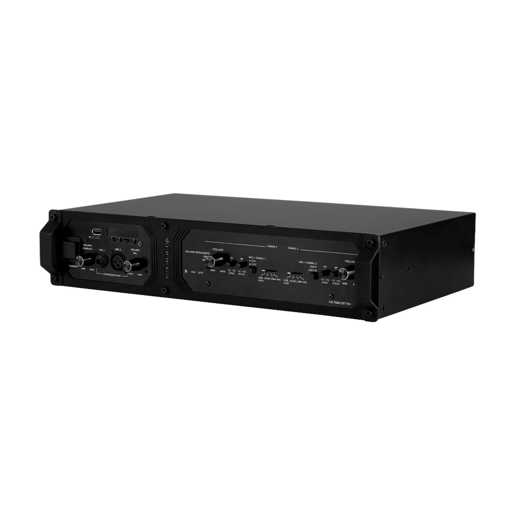 Amplificador GR 7000 BT G2 1000W (2 X 500W) RMS Classe D Frahm - 32609