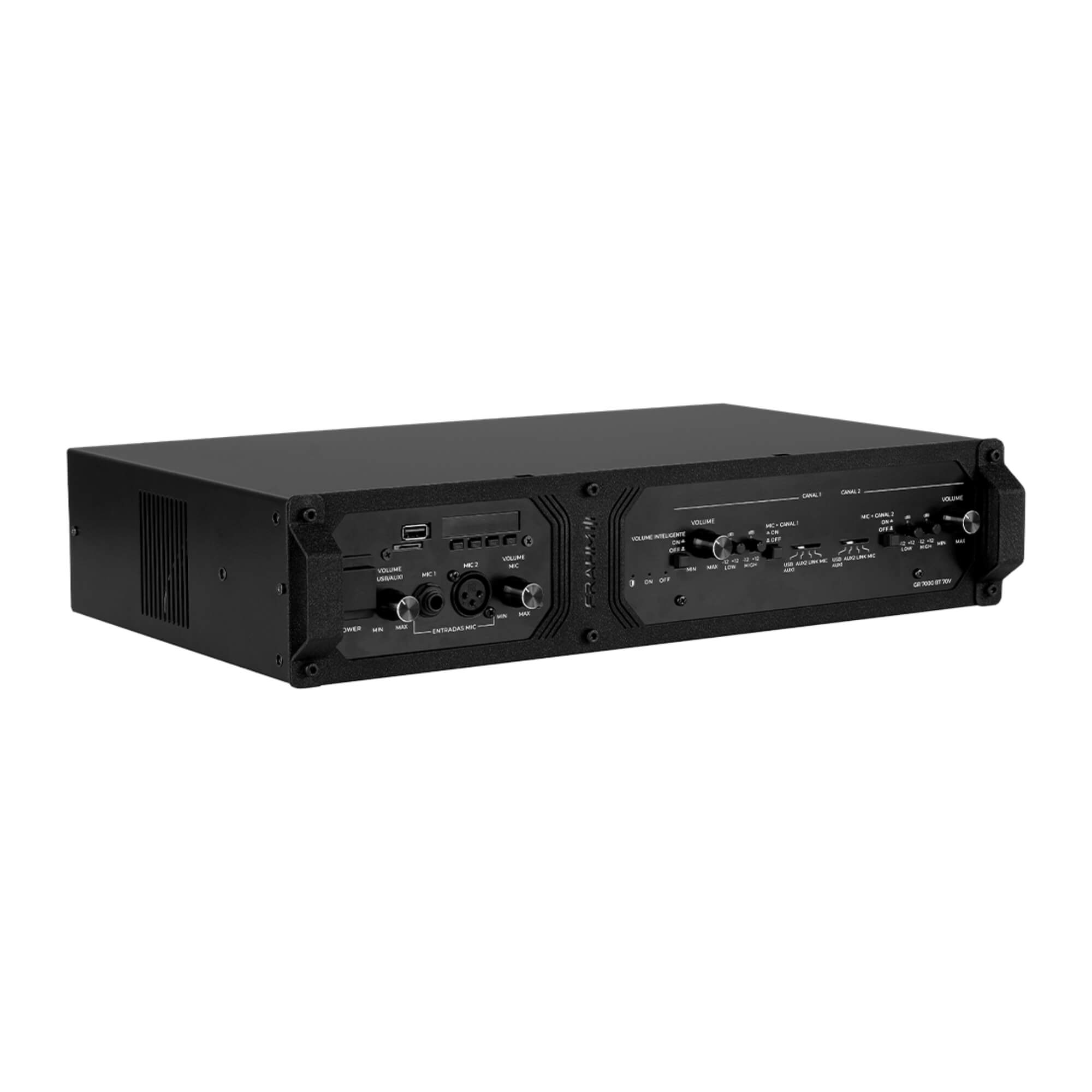 Amplificador GR 7000 BT G2 1000W (2 X 500W) RMS Classe D Frahm - 32609