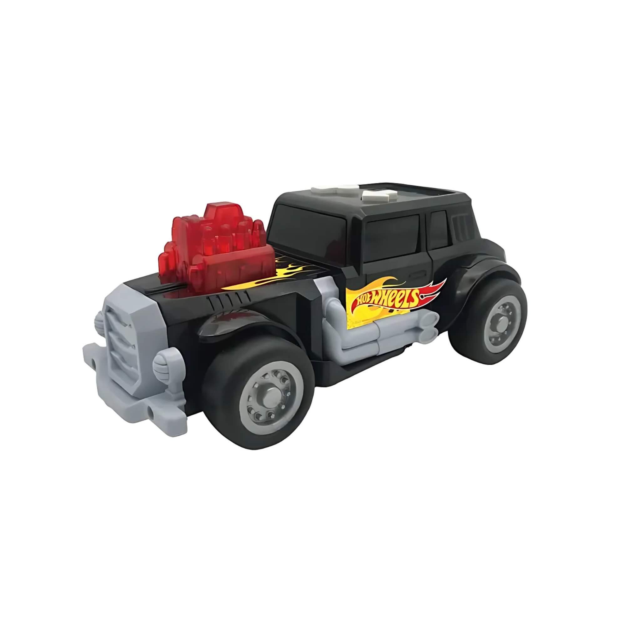 COMP Kit 2x Brinquedo Infantil Carrinho Hot Wheels com Luz e Som