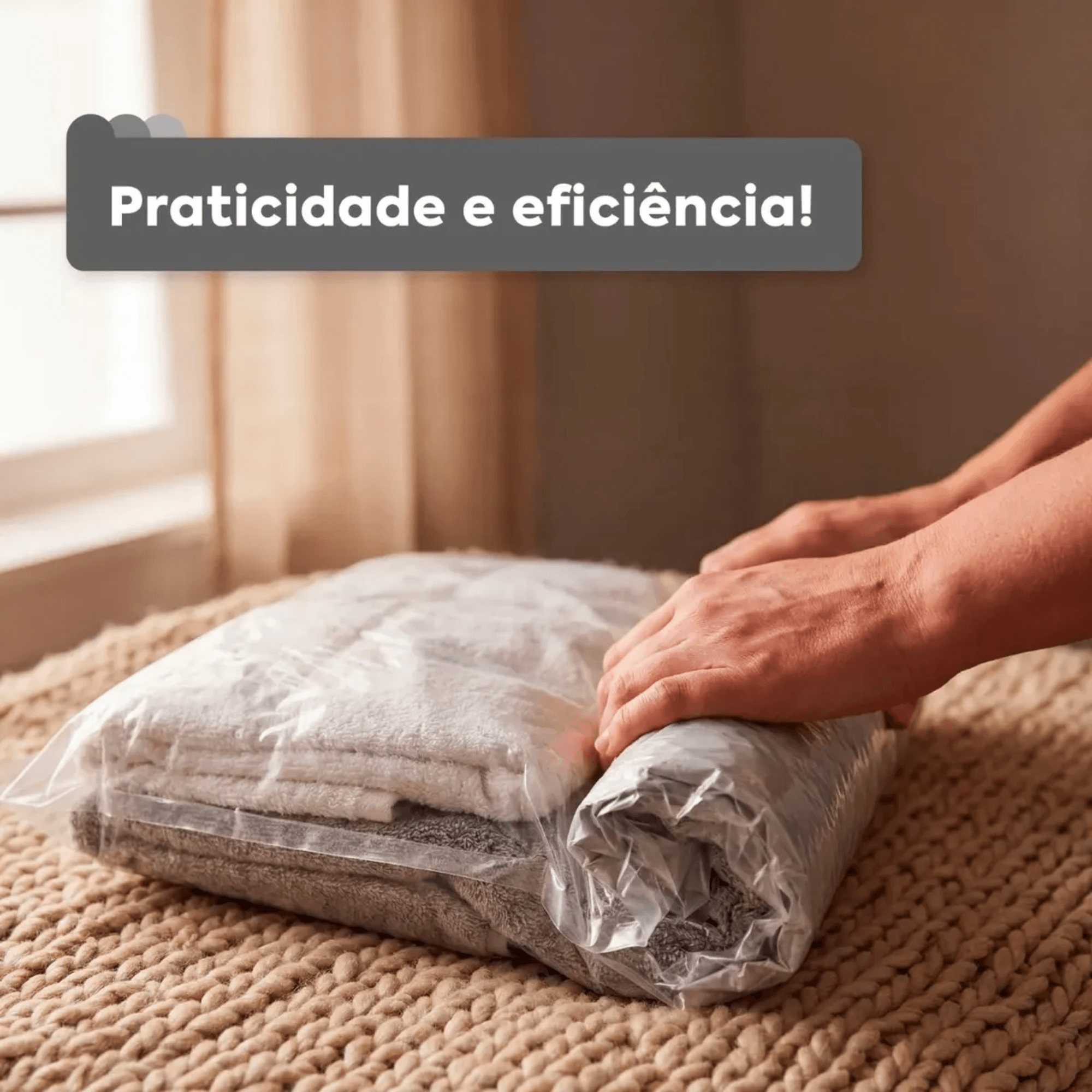 Saco A Vácuo Zip Vácuo Trip - 60X40 cm Brinox - 30280/3001