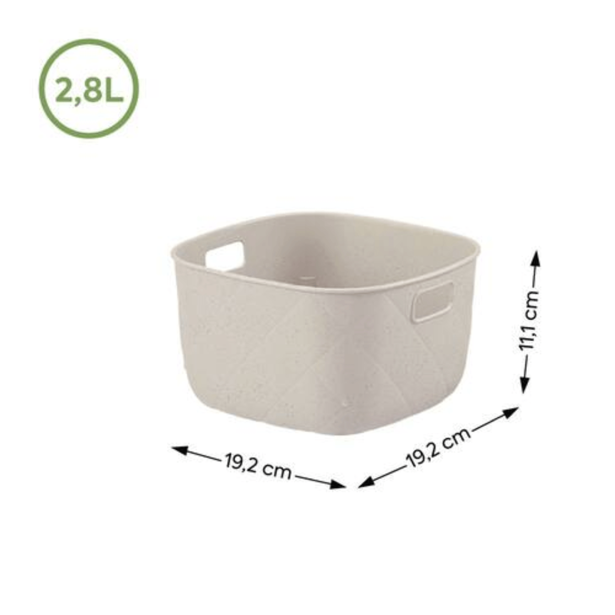 Caixa Organizadora Puffer 2,8 L - LGR Brinox - 10961/0468