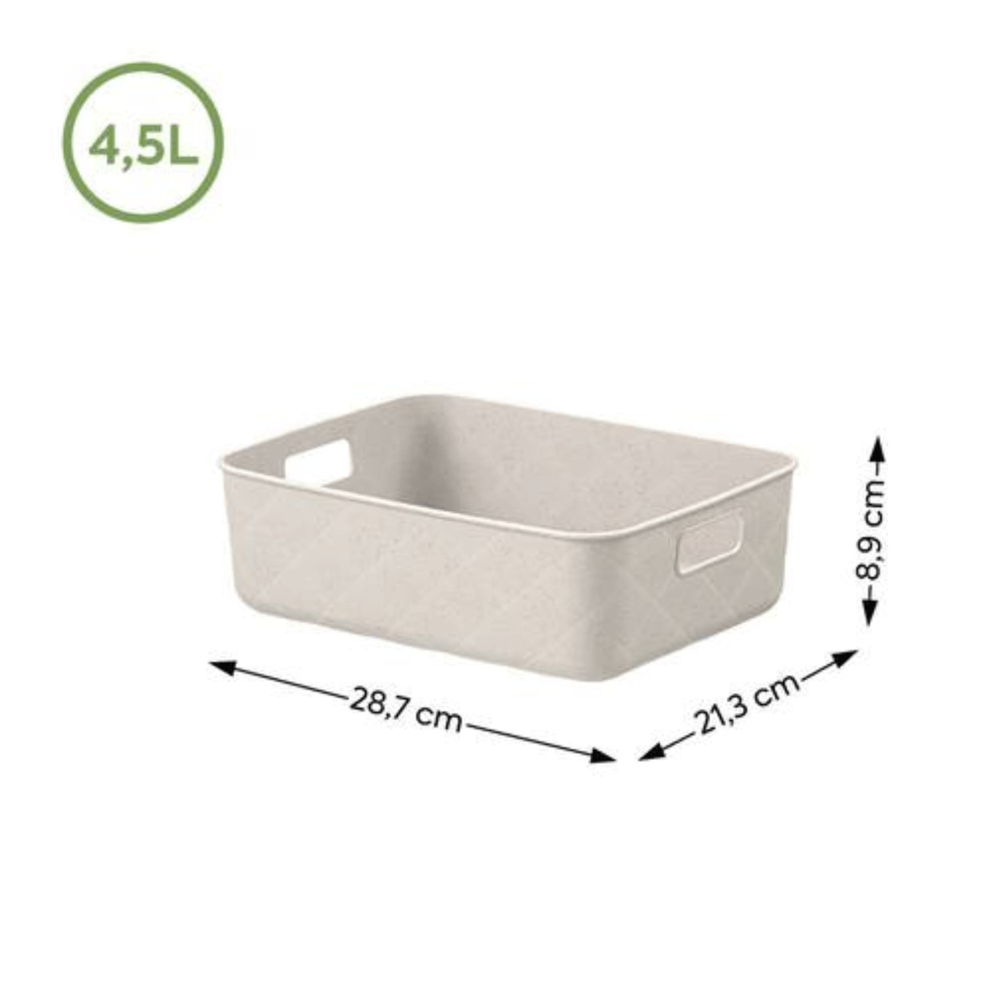 Caixa Organizadora Puffer 4,5 L - LGR Brinox - 10966/0468