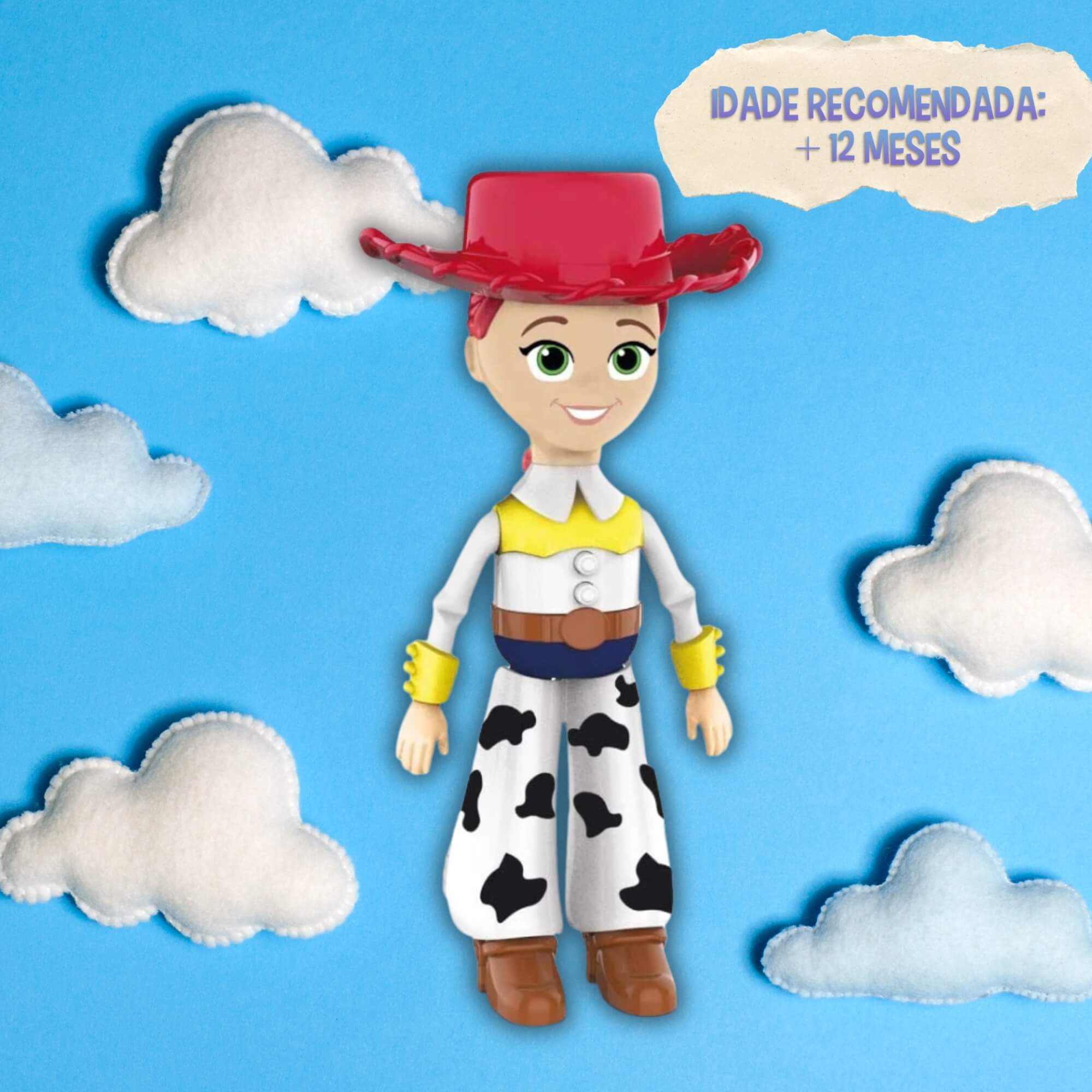 Boneca Jessie Toy Story c/ Som +12 Meses Elka - 1332