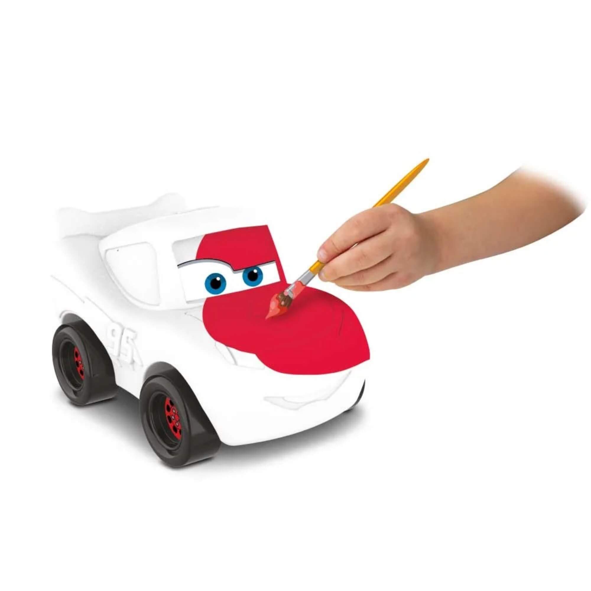 Arts Kit Pintura Mcqueen Disney +4 Anos Elka - 1356