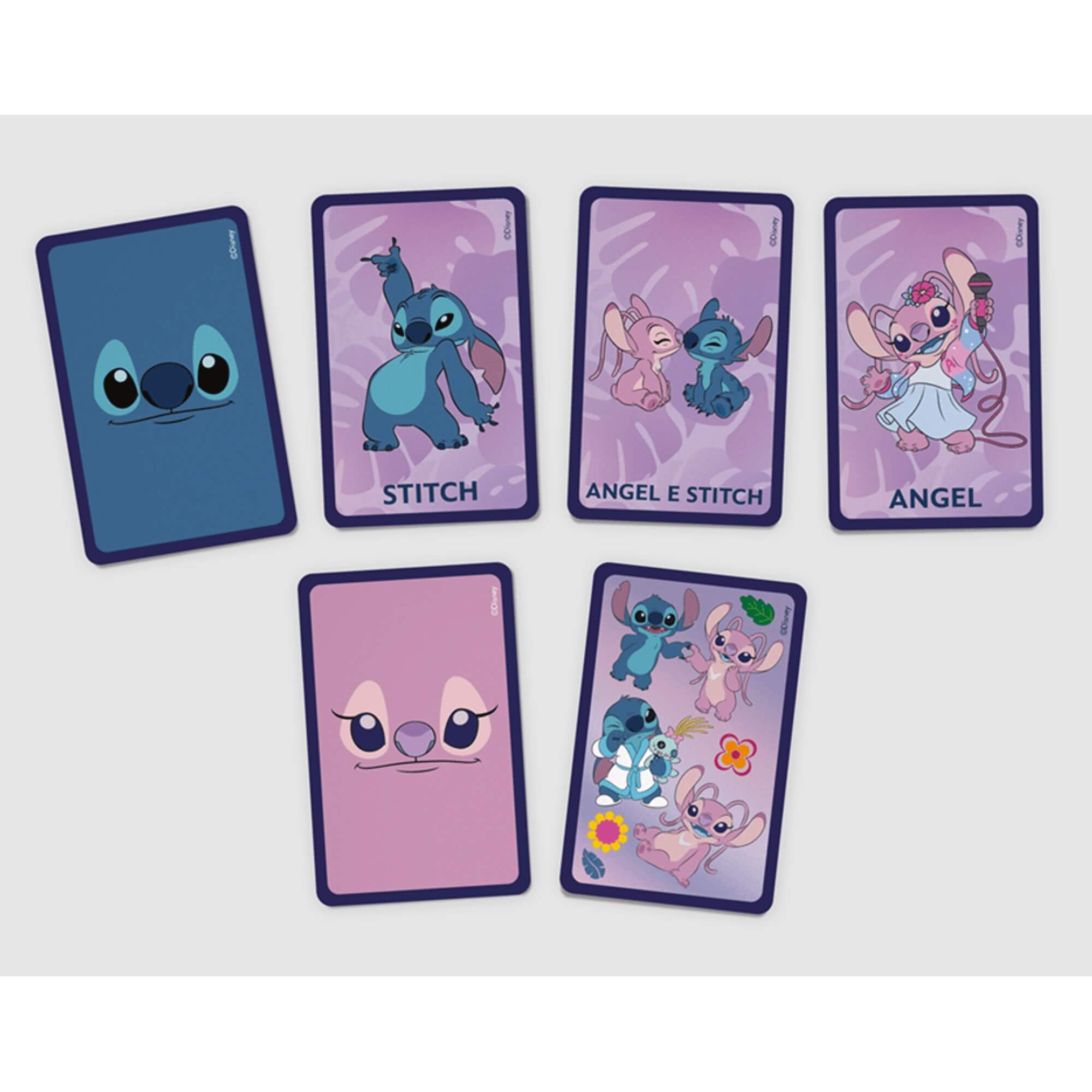 Jogo Eu Vi! Mix Stitch e Angel Disney +7 Anos Estratégia Copag - 37275