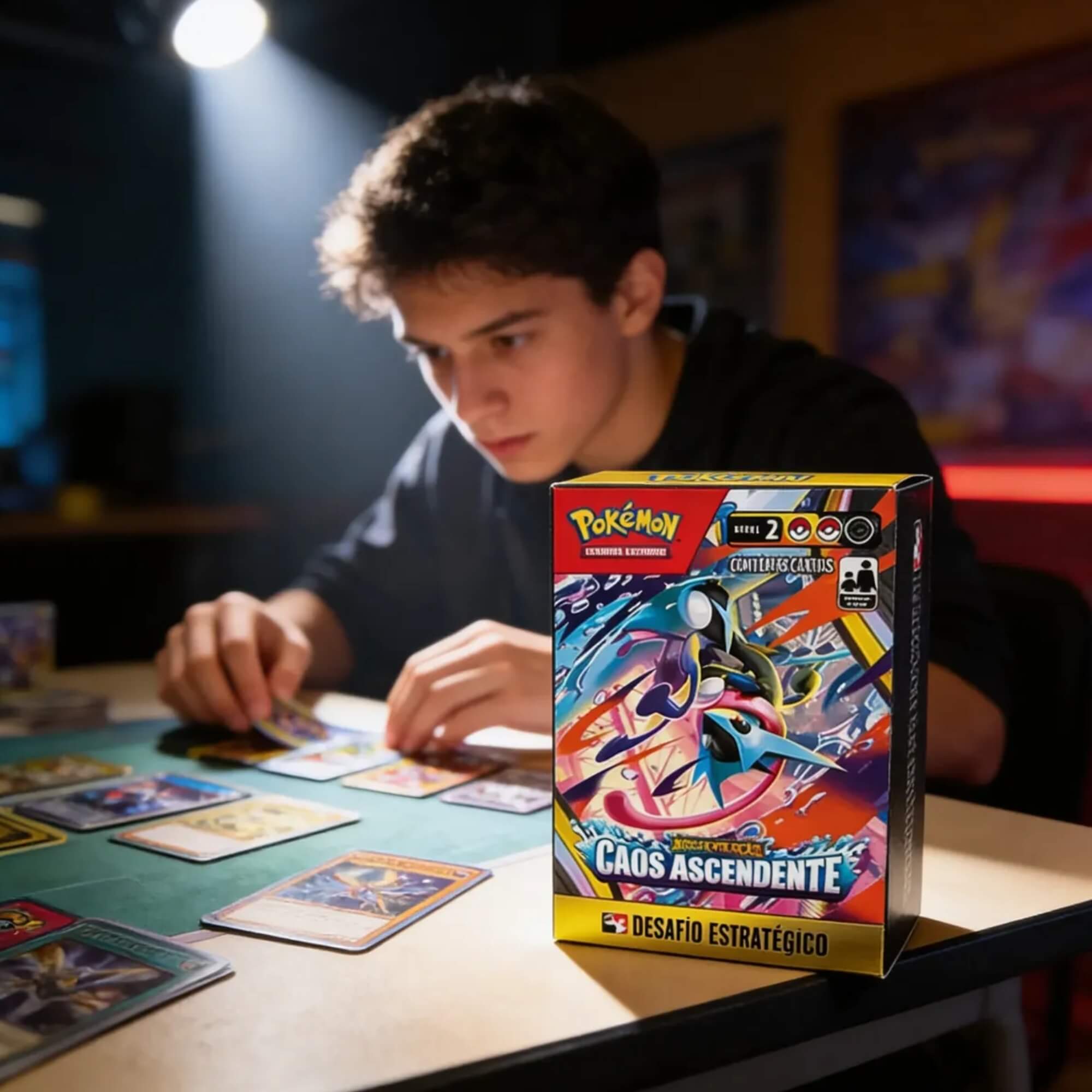 Pokemon Desafio Estratégico Megaevolução Caos Ascendente Copag - 36936