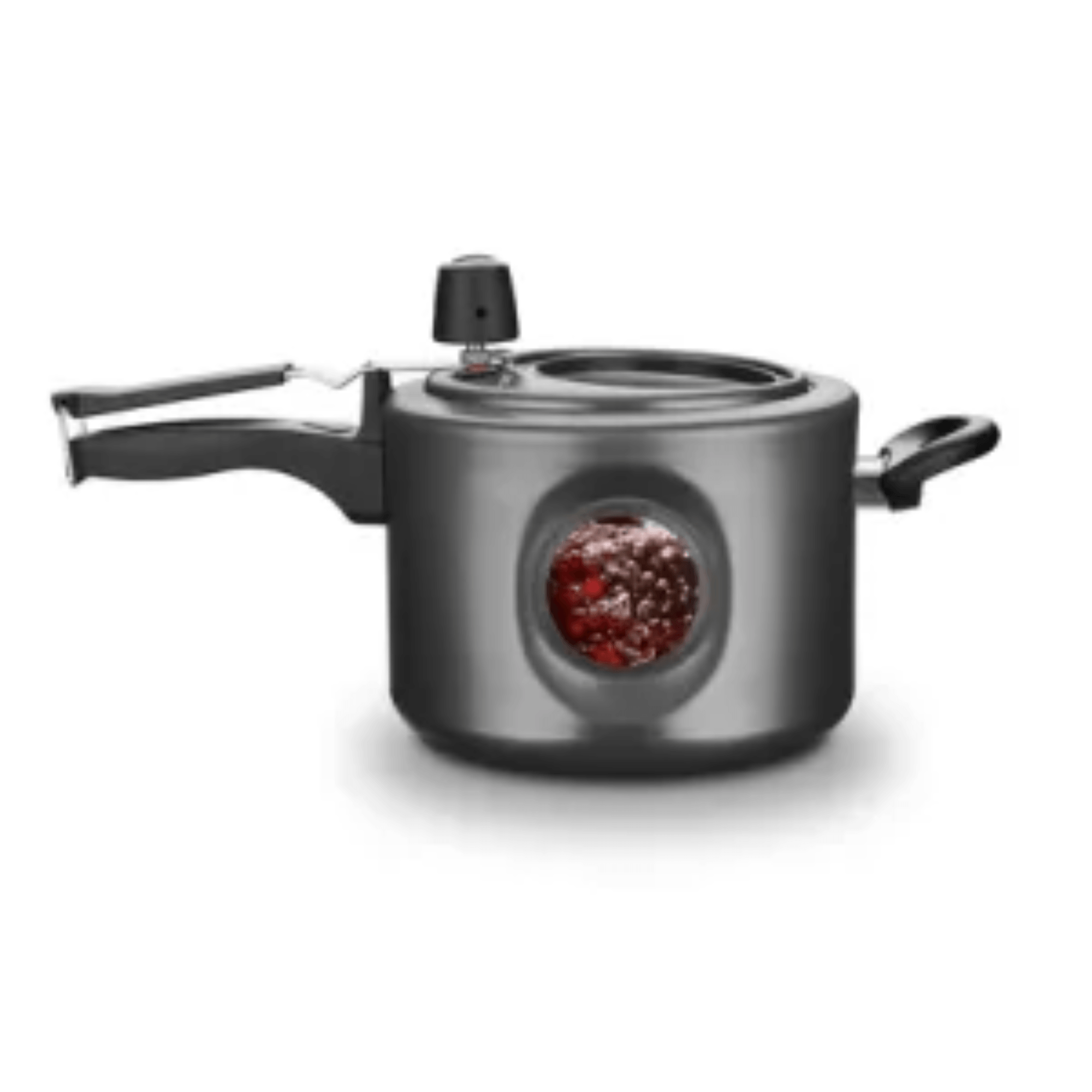 Panela De Pressão Grafite FI Visor MTA Lateral N.20 / 4,5L De Aluminio Com Antiaderente MTA - 6038