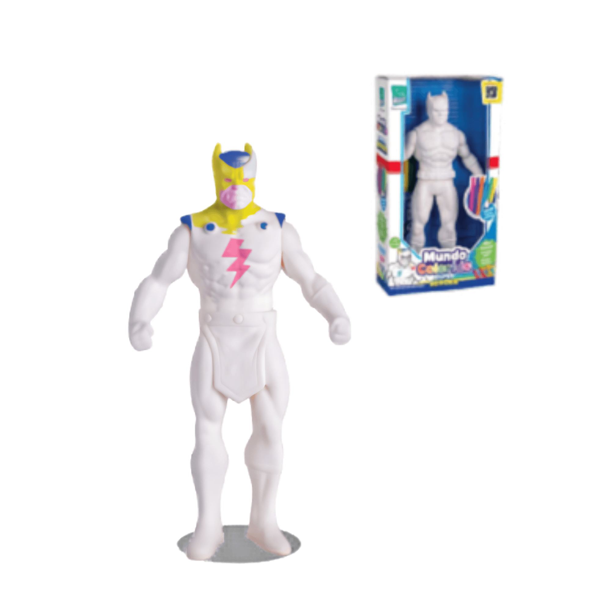 Brinquedo Mundo Colorido Super Heroes Super Toys - 646