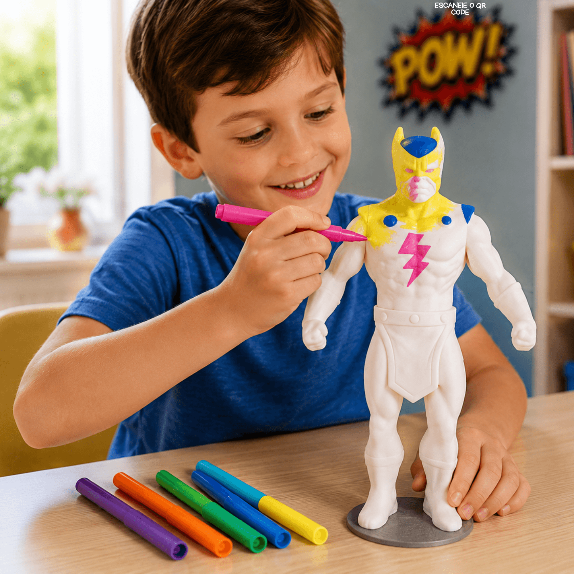 Brinquedo Mundo Colorido Super Heroes Super Toys - 646