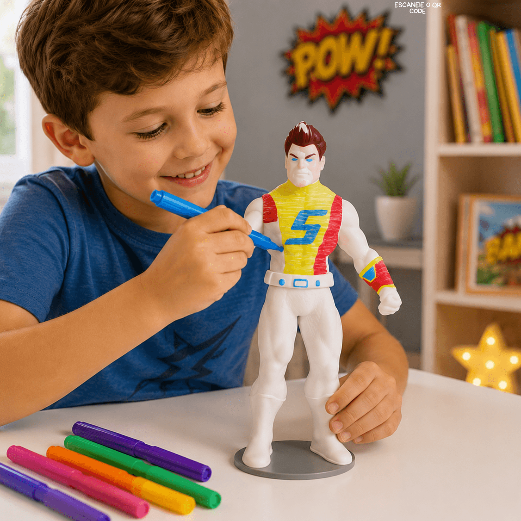 Brinquedo Mundo Colorido Super Heroes Super Toys - 647