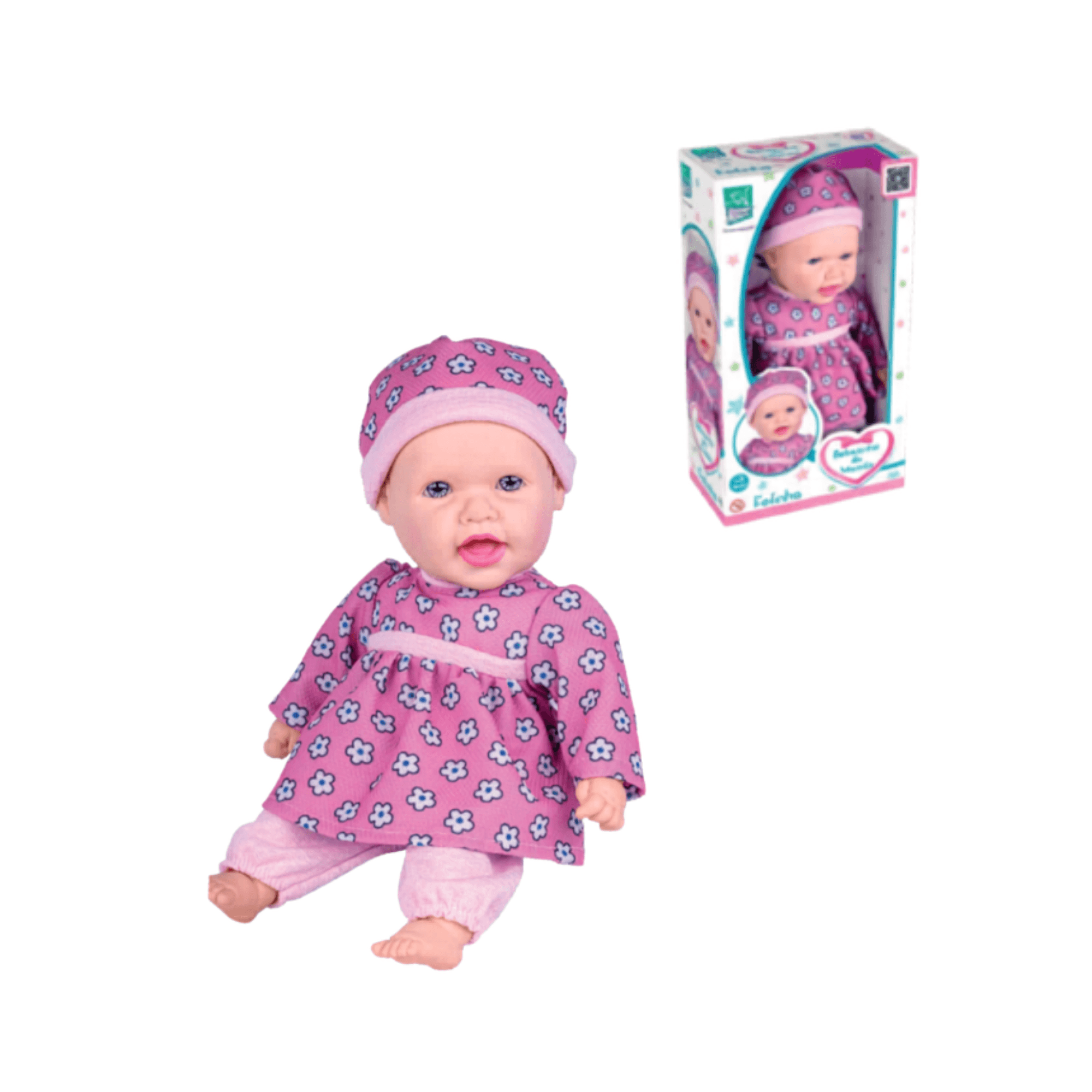 Boneca Bebezinho Da Mamãe Fofinha Super Toys - 677