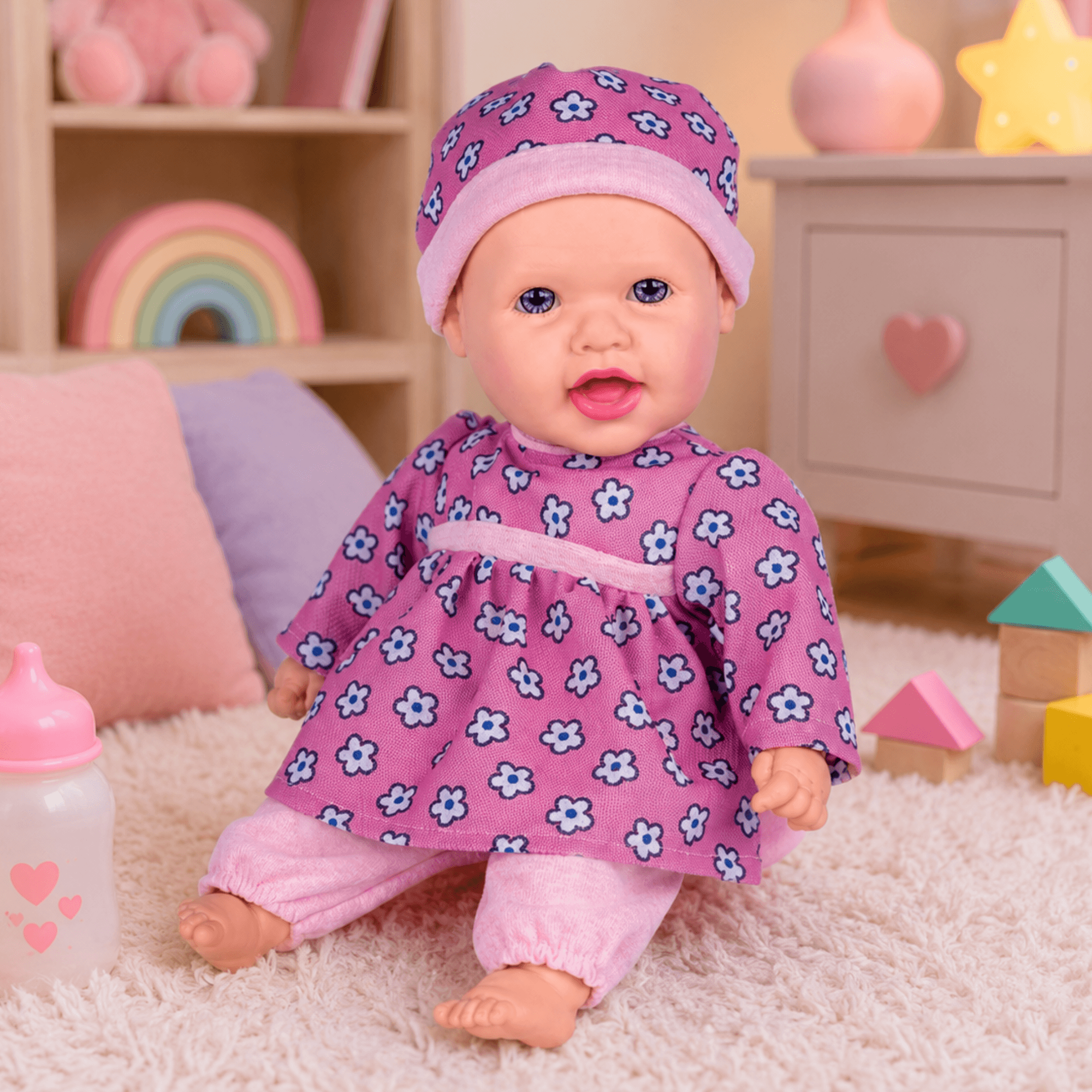 Boneca Bebezinho Da Mamãe Fofinha Super Toys - 677