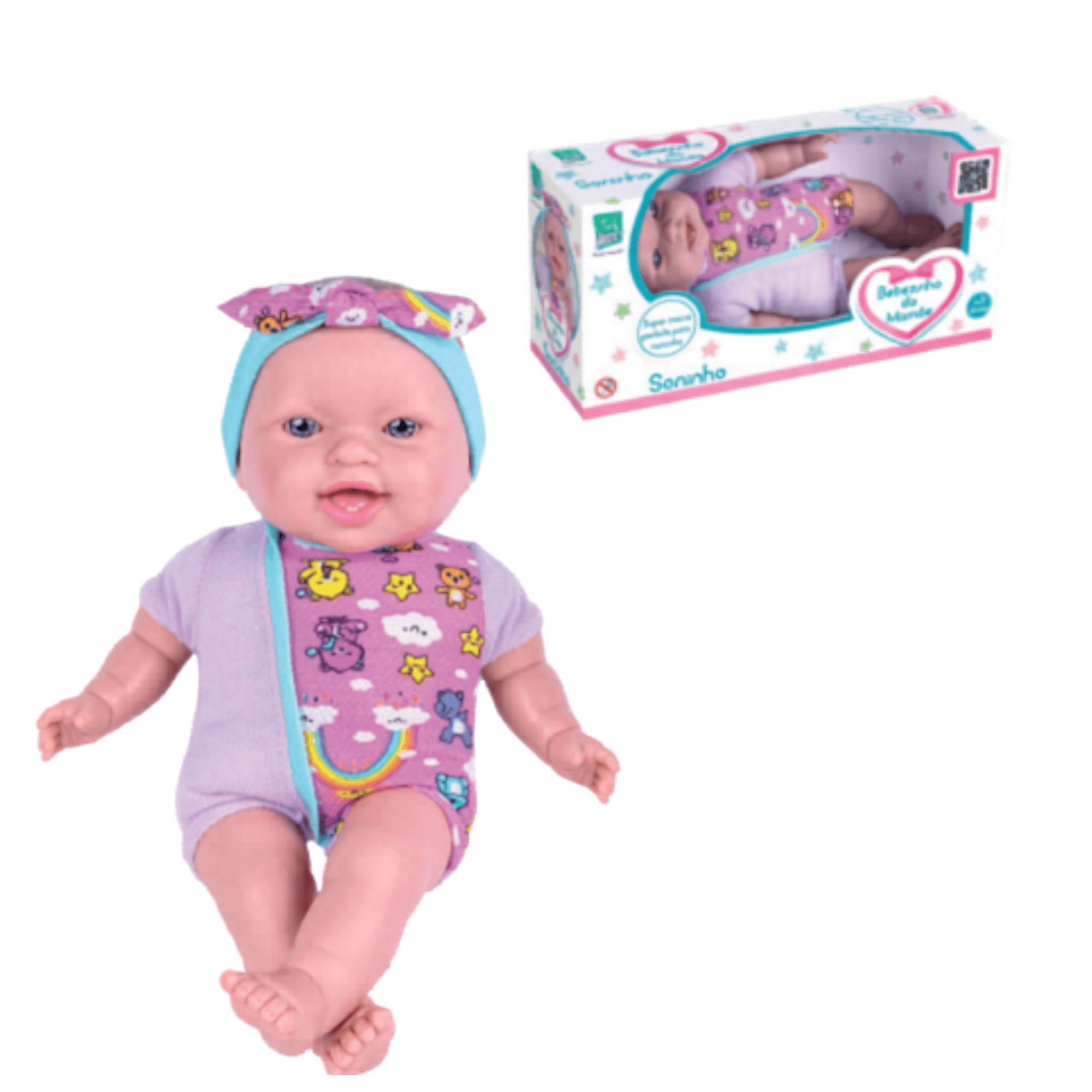 Boneca Bebezinho Da Mamãe Soninho Super Toys - 678