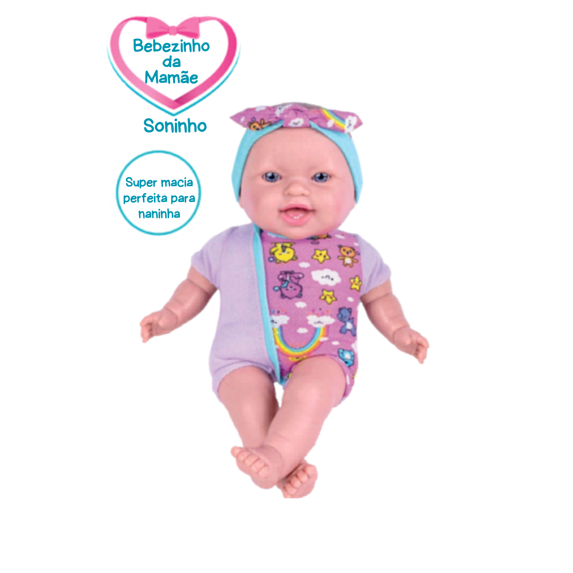 Boneca Bebezinho Da Mamãe Soninho Super Toys - 678