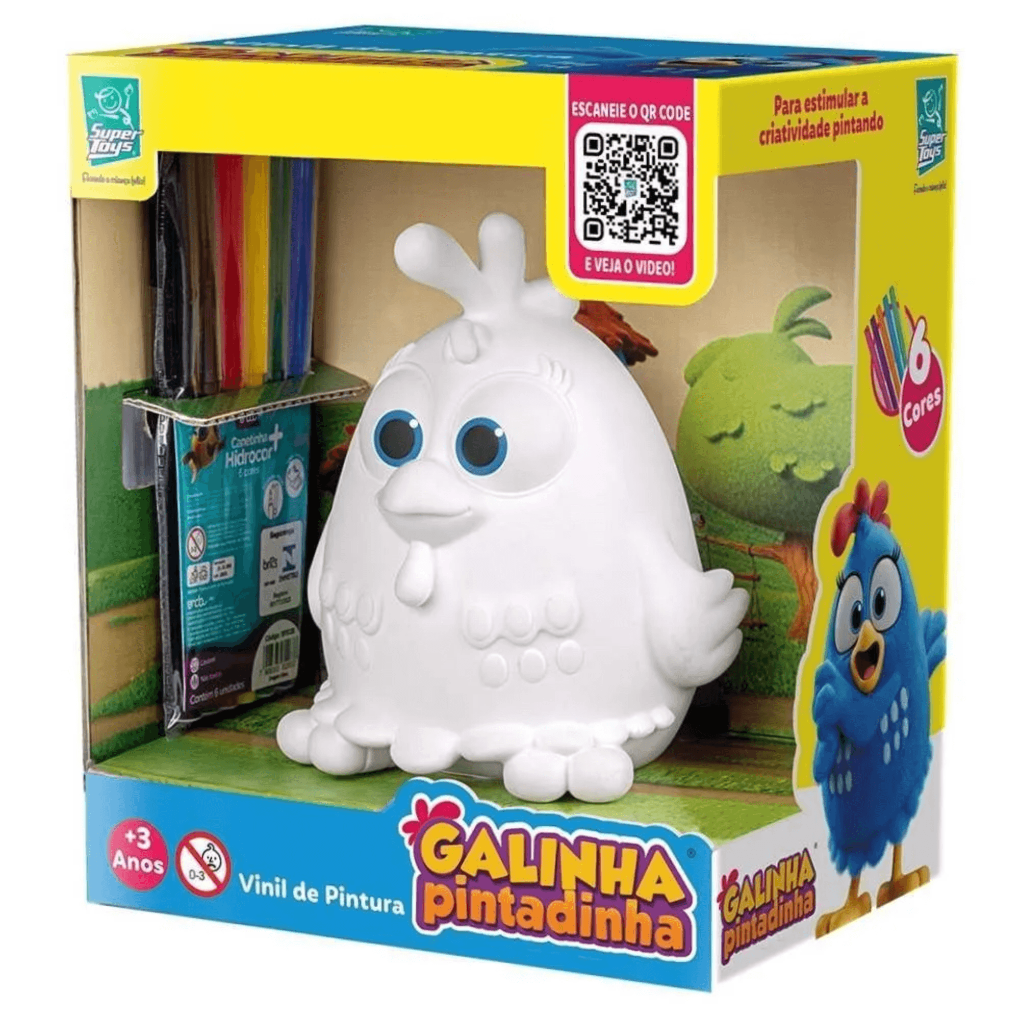Brinquedo Galinha Pintadinha Super Toys - 681