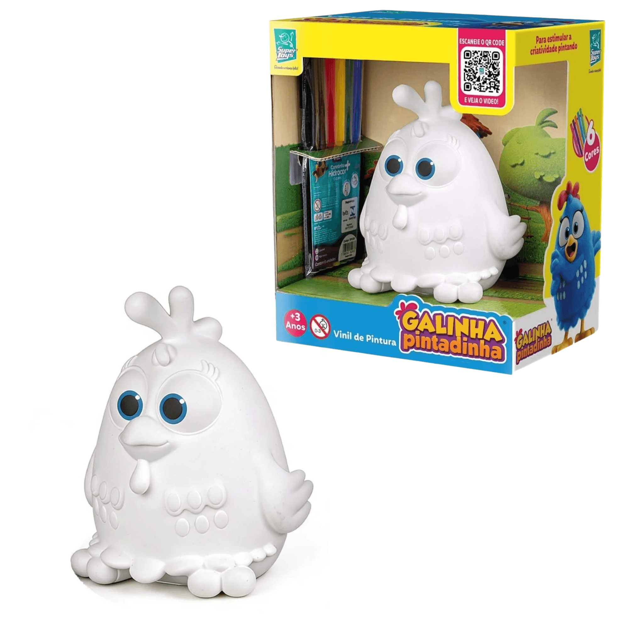 Brinquedo Galinha Pintadinha Super Toys - 681