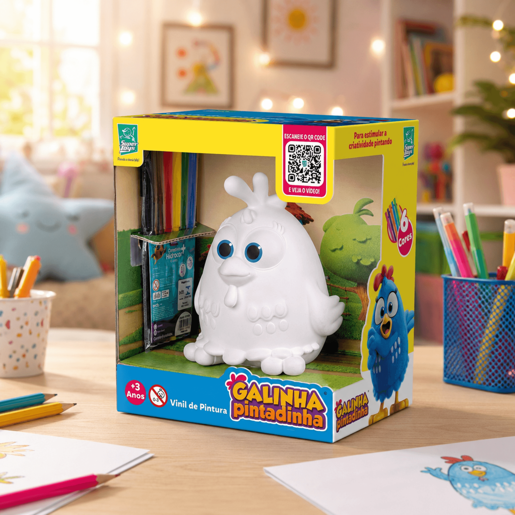 Brinquedo Galinha Pintadinha Super Toys - 681