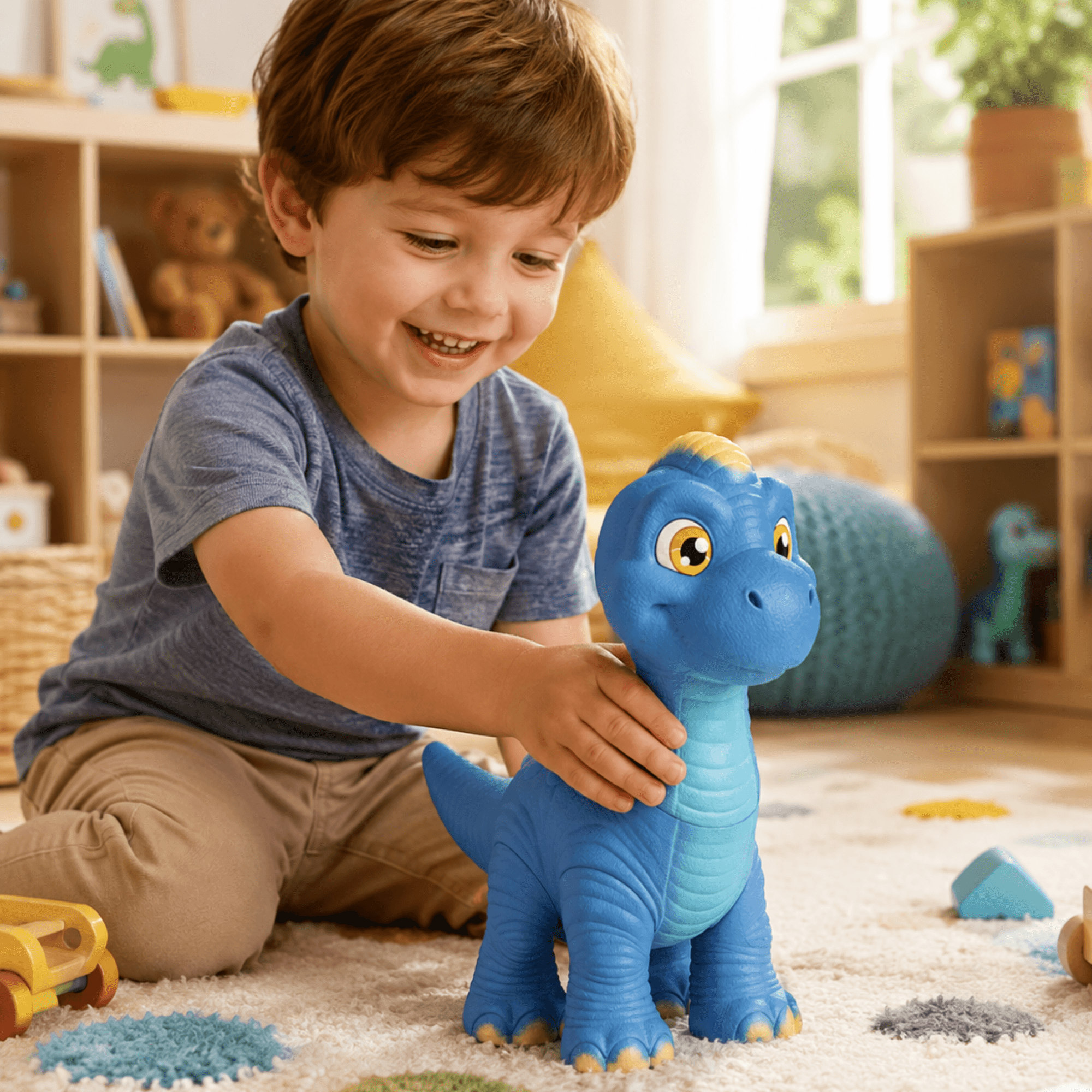 Brinquedo Dinossauro Amigo Braquiossauro Super Toys - 696