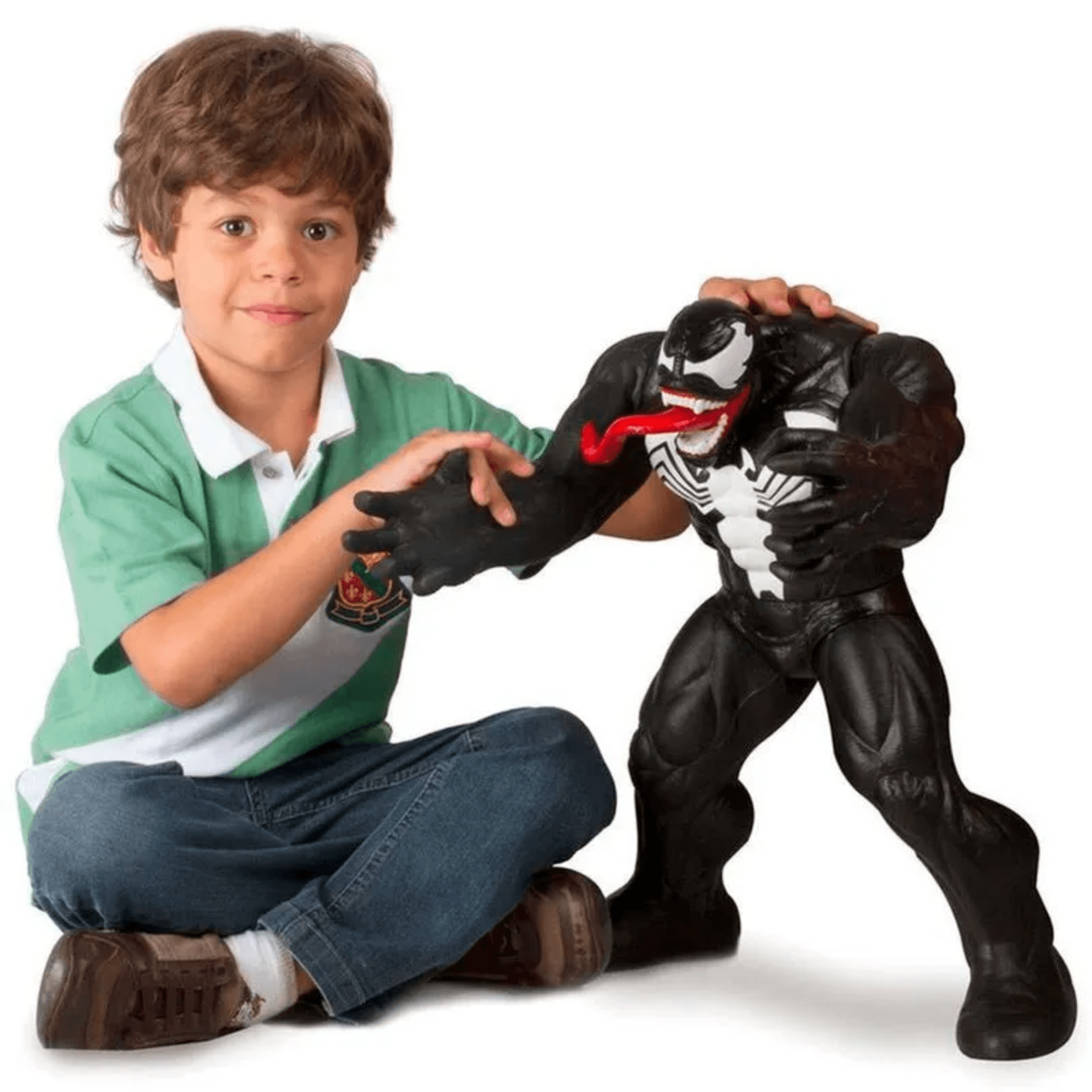 Boneco Articulado Marvel Venom Premium Gigante 50 cm Mimo Toys - 0459