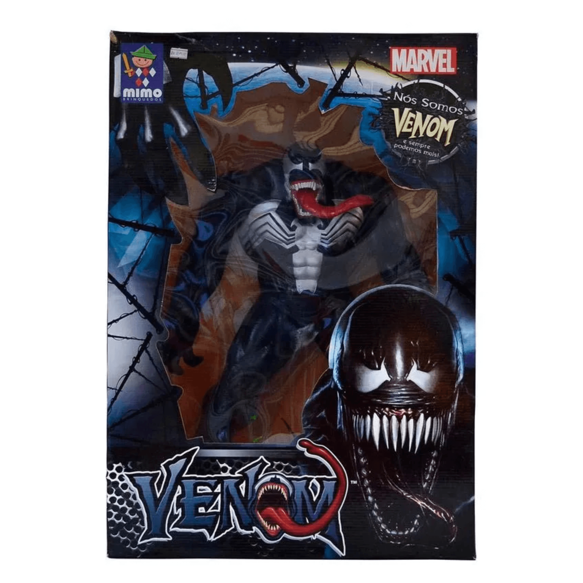 Boneco Articulado Marvel Venom Premium Gigante 50 cm Mimo Toys - 0459