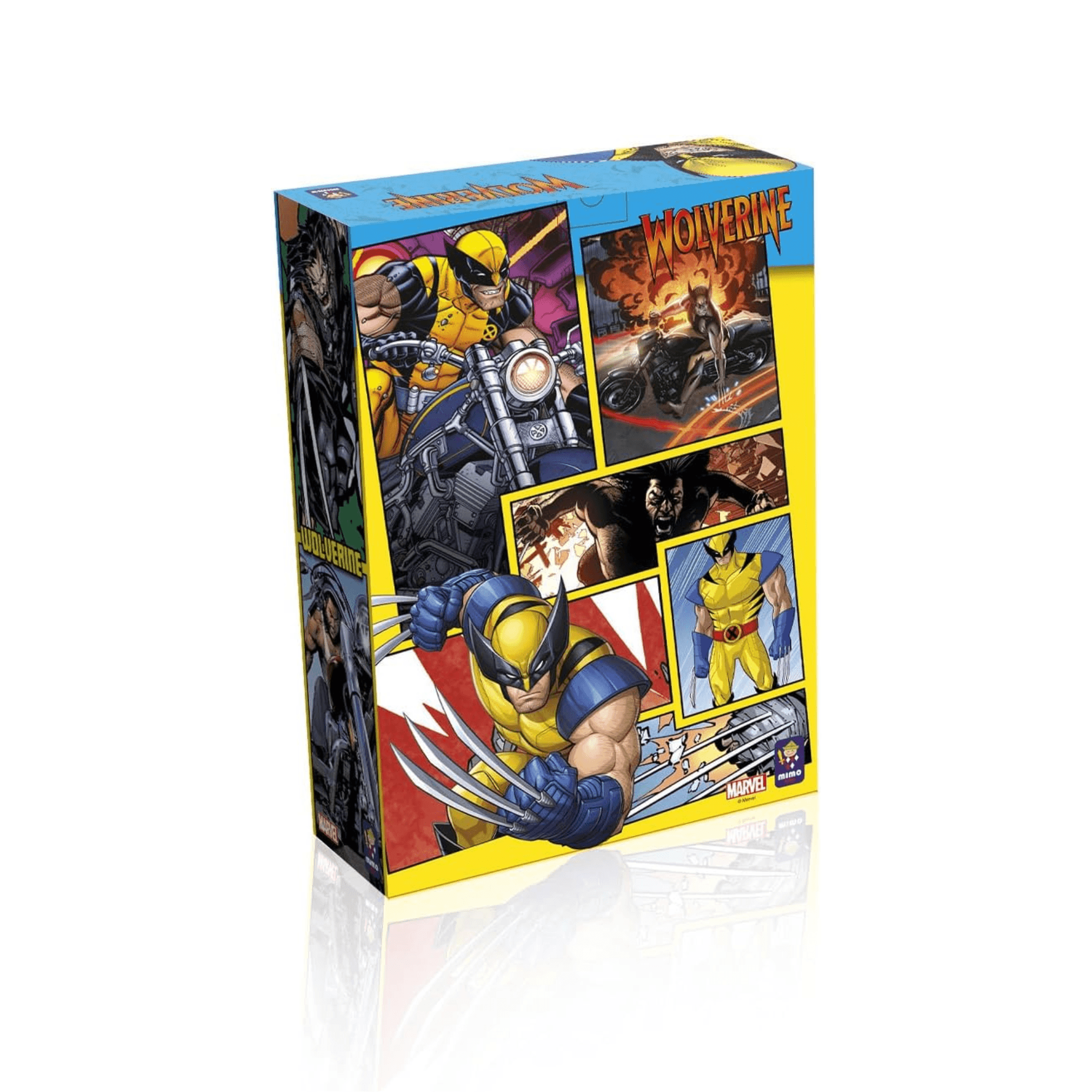 Wolverine Premium Uniforme Amarelo Mimo Toys - 046460377