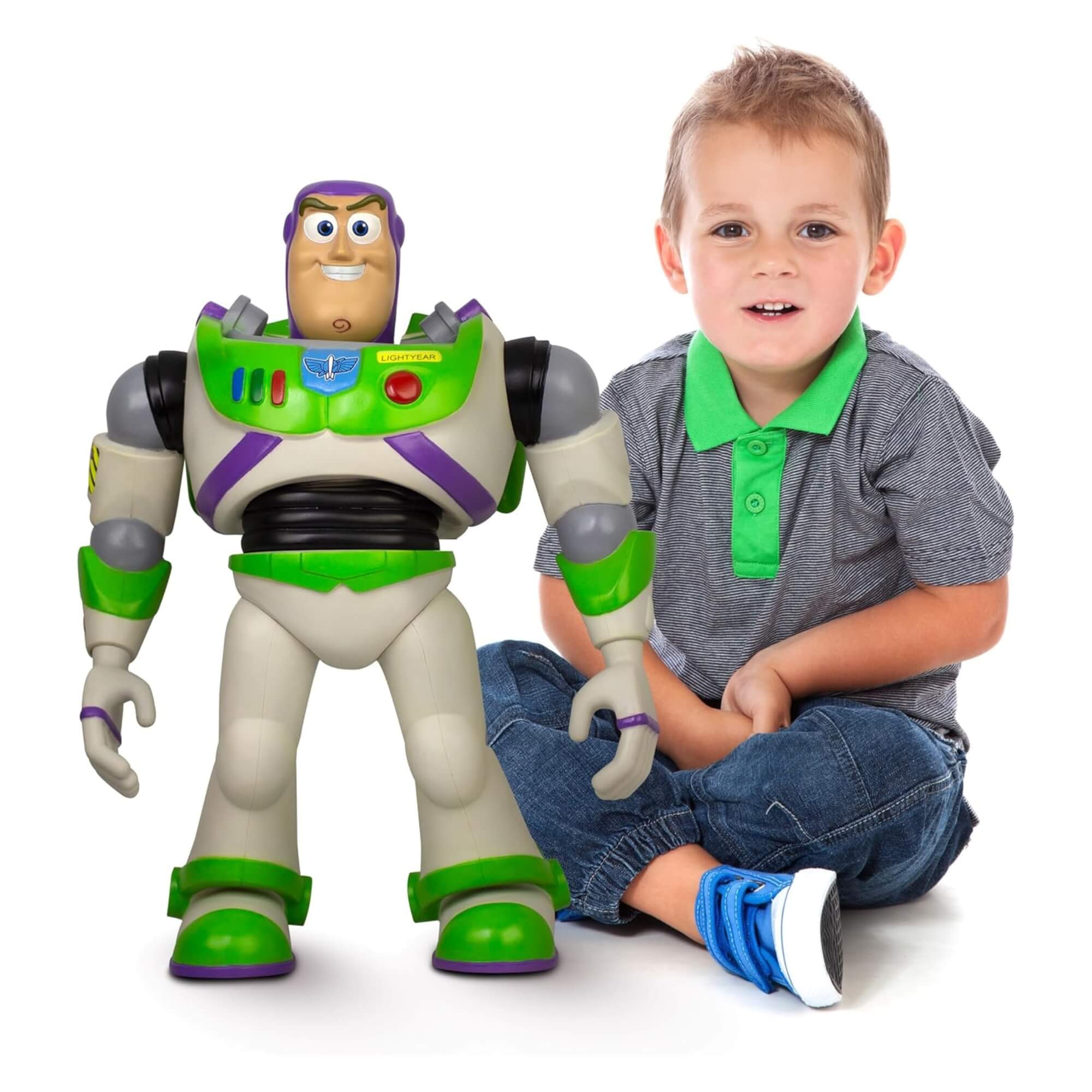 Boneco Buzz Lightyear Toy Story Disney Pixar 55cm - Mimo Toys 466