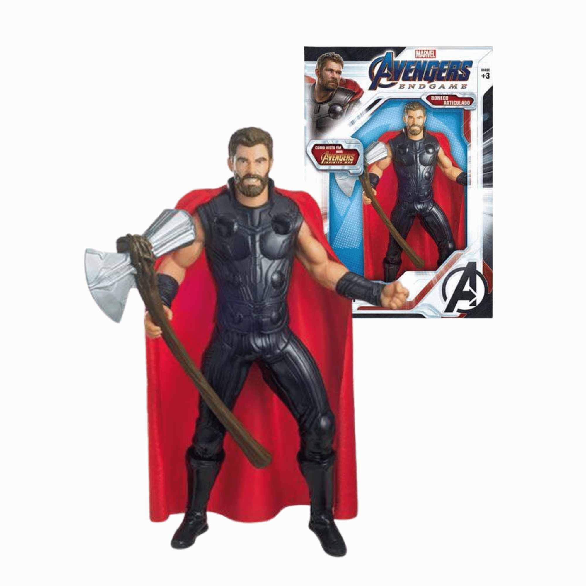 Boneco Gigante Thor Marvel Avengers End Game Mimo Toys - 0567