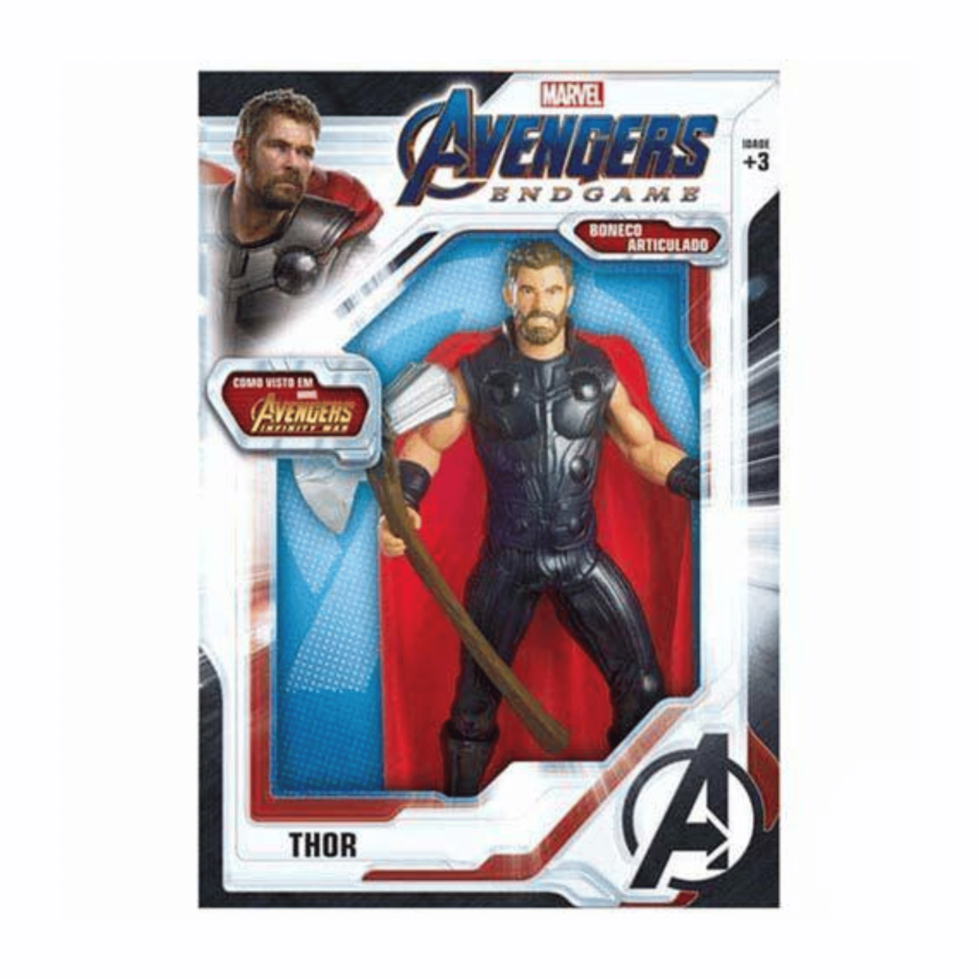 Boneco Gigante Thor Marvel Avengers End Game Mimo Toys - 0567