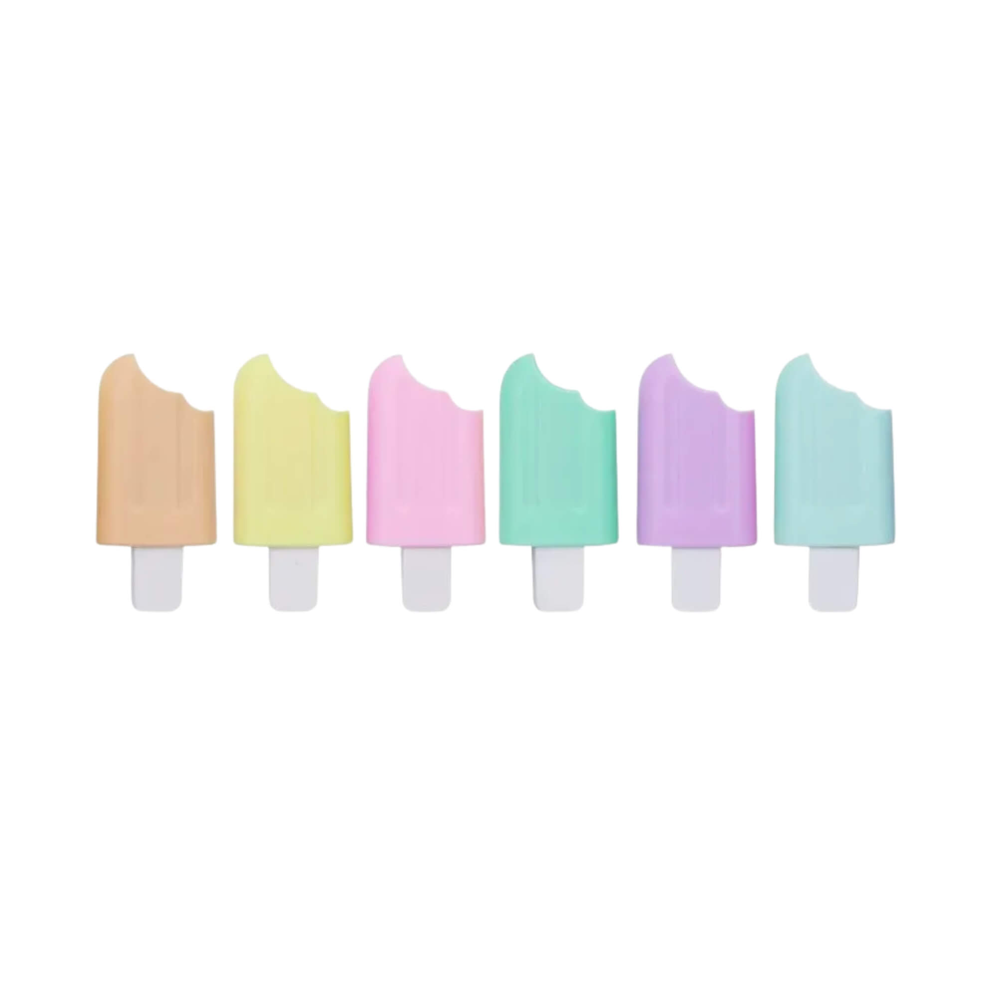 Marca Texto Mini Picolé Pastel Trend Pote 24 Unidades - Jocar Office Leonora - 96145