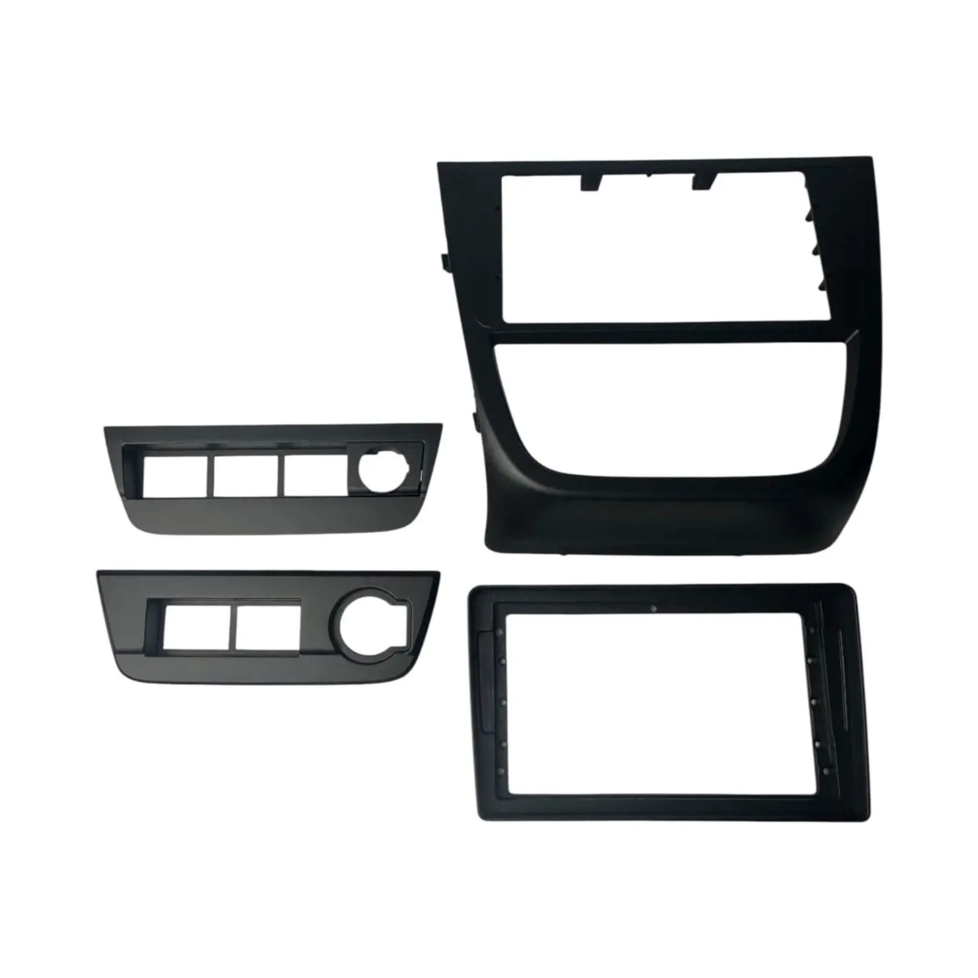 COMP Kit Multimidia Gol, Saveiro, Voyage G5 RS915 Roadstar + Moldura 9" + Câmera de Ré