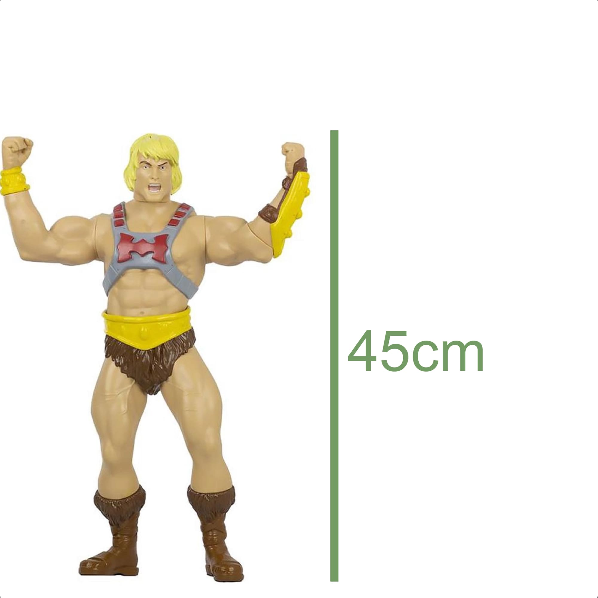 COMP Kit Bonecos Articulados He-Man e Esqueleto - Mestres do Universo Mimo Toys