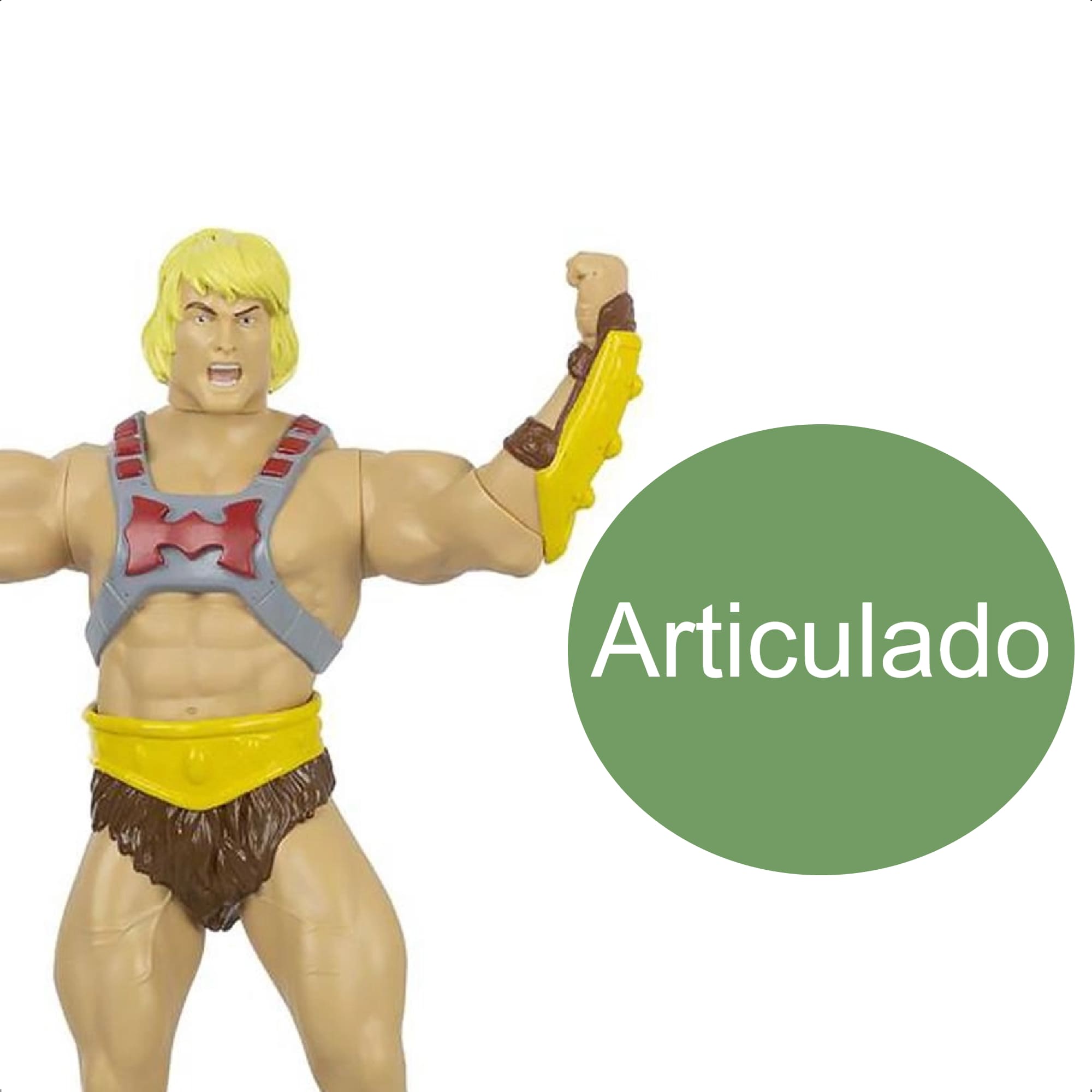 COMP Kit Bonecos Articulados He-Man e Esqueleto - Mestres do Universo Mimo Toys