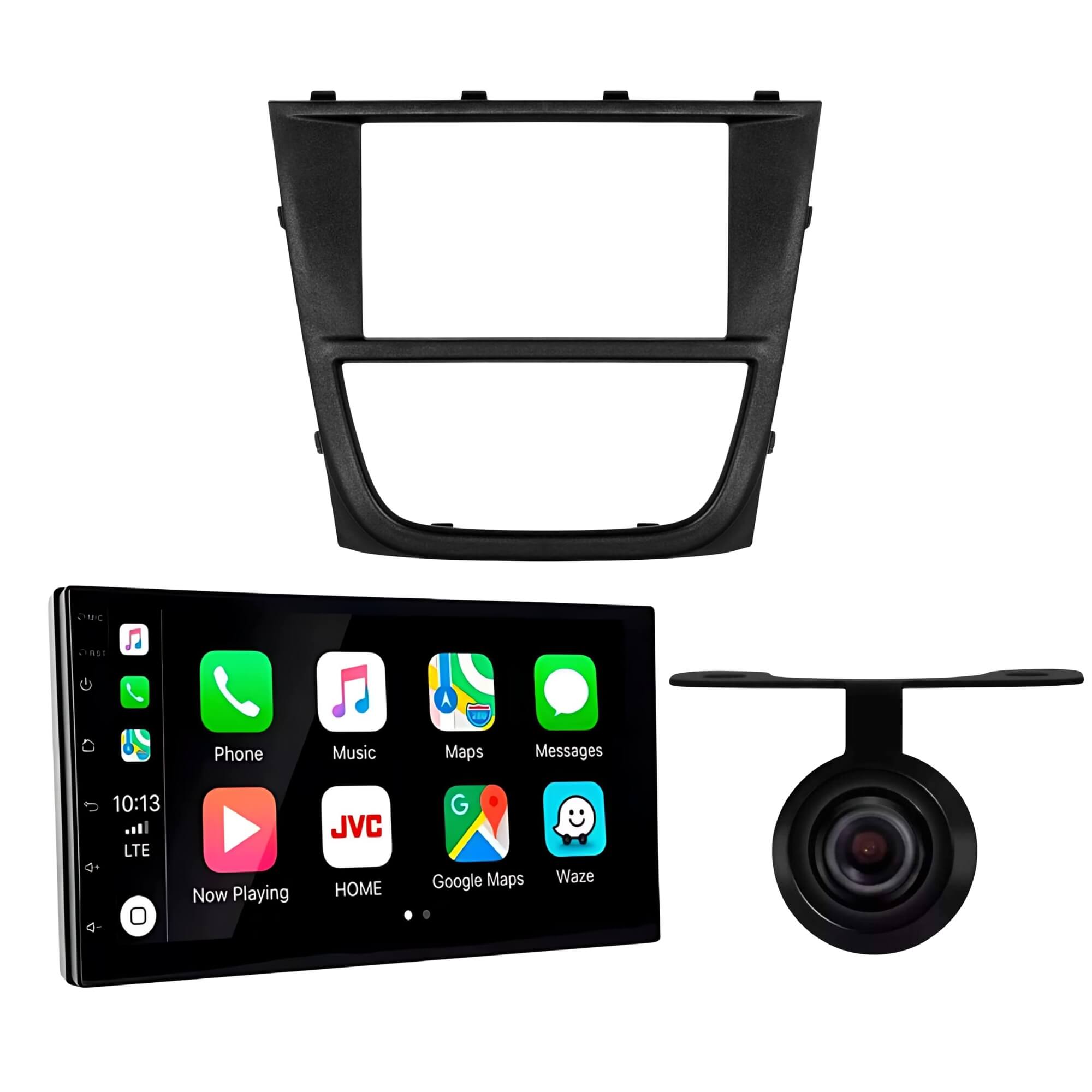 VAR Kit Multimídia Gol G5 (Mídia + Moldura + Câmera de Ré) - Escolha Modelo:Kit HT-7225CA