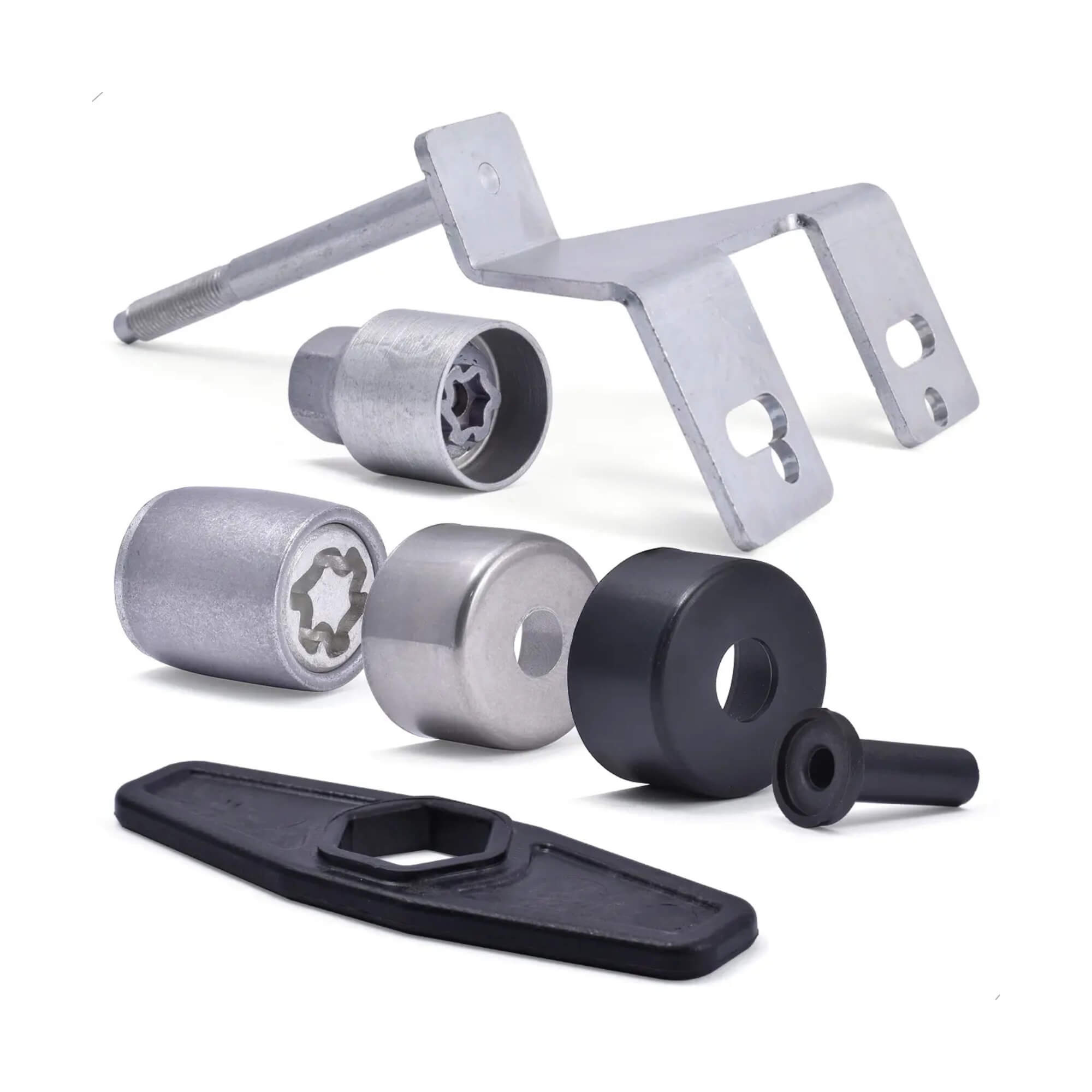 Antifurto do Estepe Sparelock compatível c/ Ranger Rodas de Aço 12/23 Farad - FT102 3852